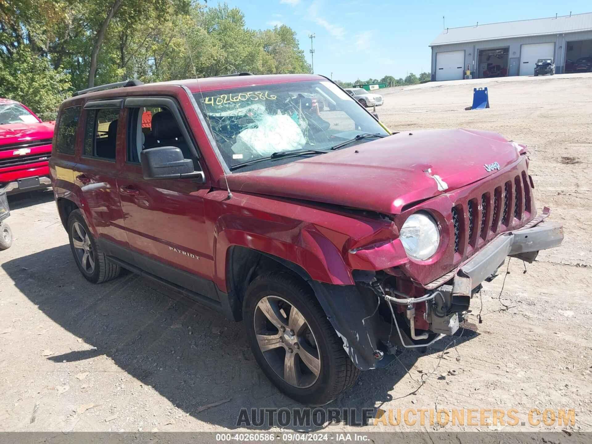 1C4NJRFB0GD534618 JEEP PATRIOT 2016