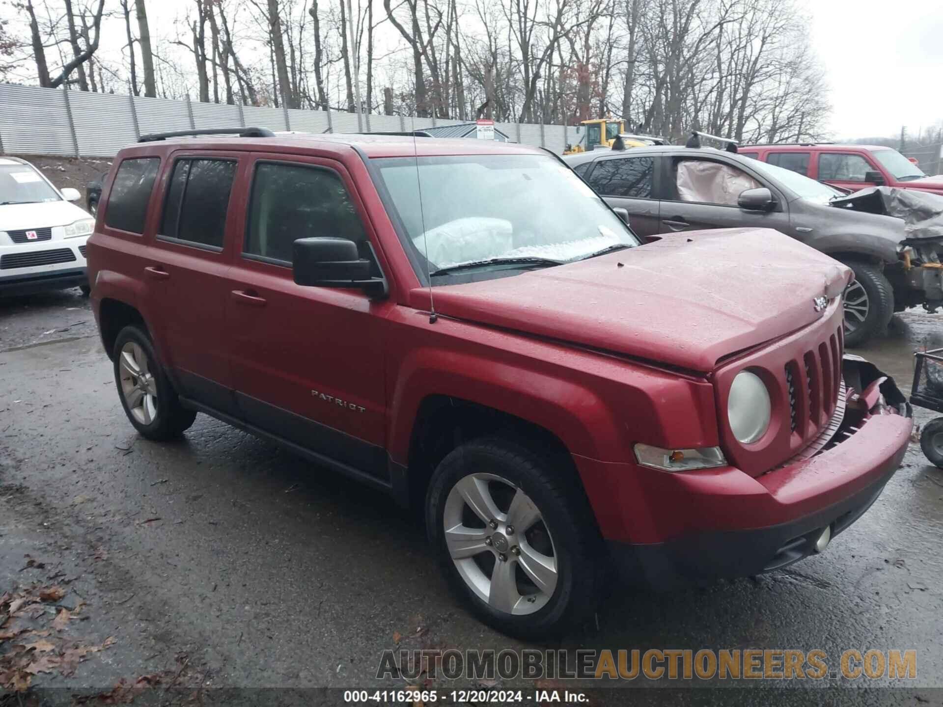 1C4NJRFB1CD525629 JEEP PATRIOT 2012