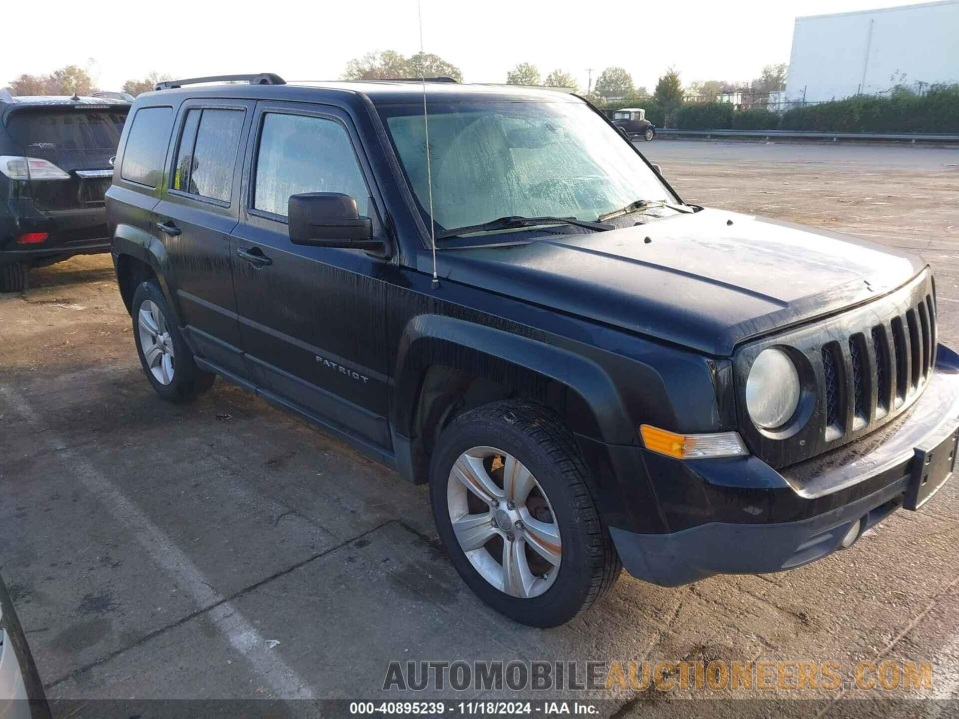 1C4NJRFB1CD599326 JEEP PATRIOT 2012