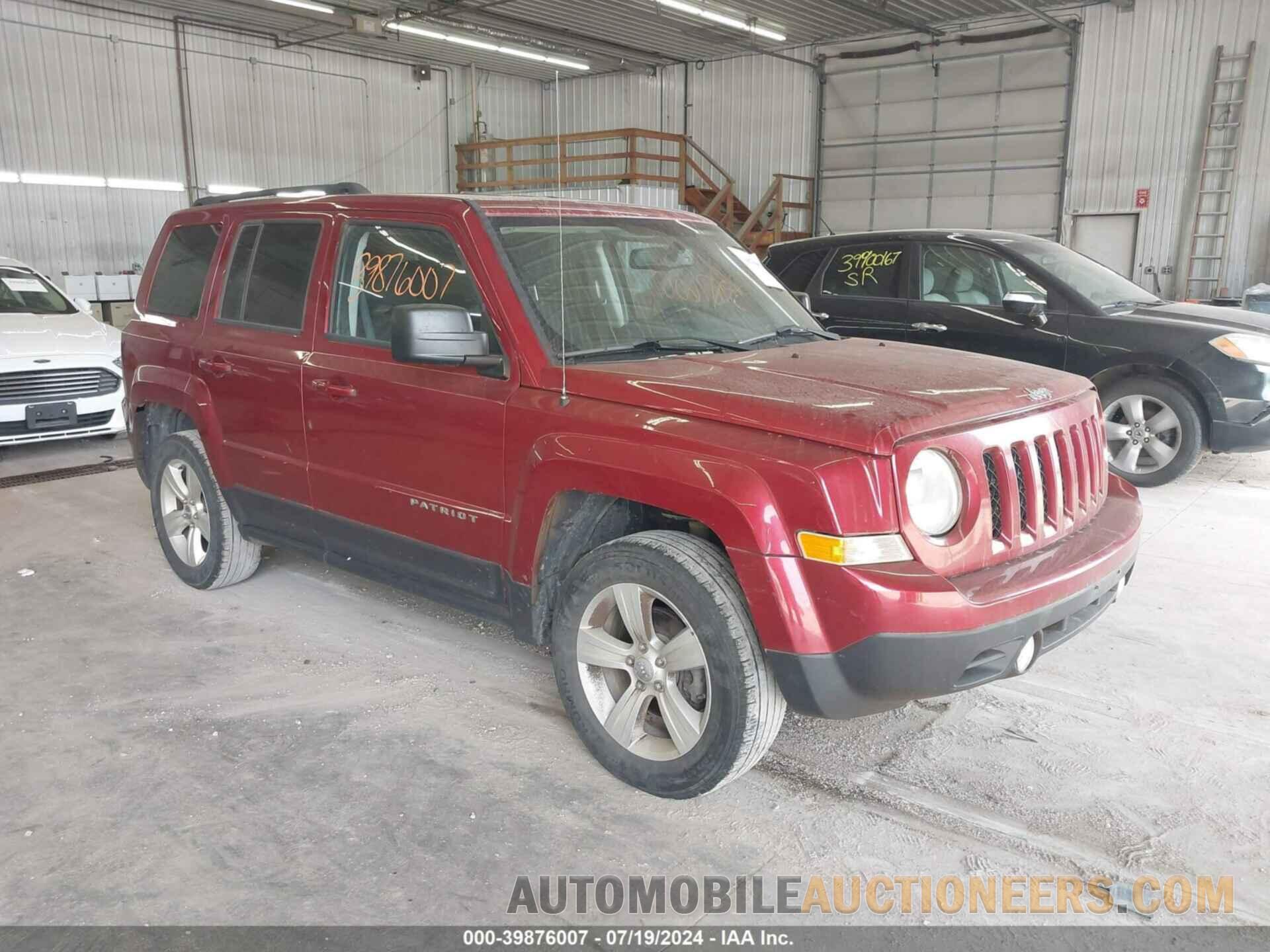 1C4NJRFB1HD175085 JEEP PATRIOT 2017