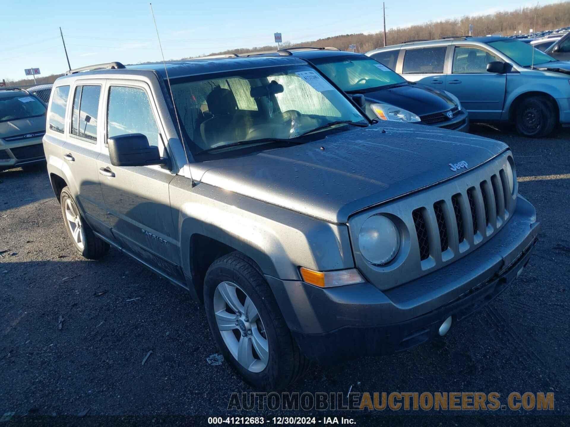 1C4NJRFB3CD599831 JEEP PATRIOT 2012