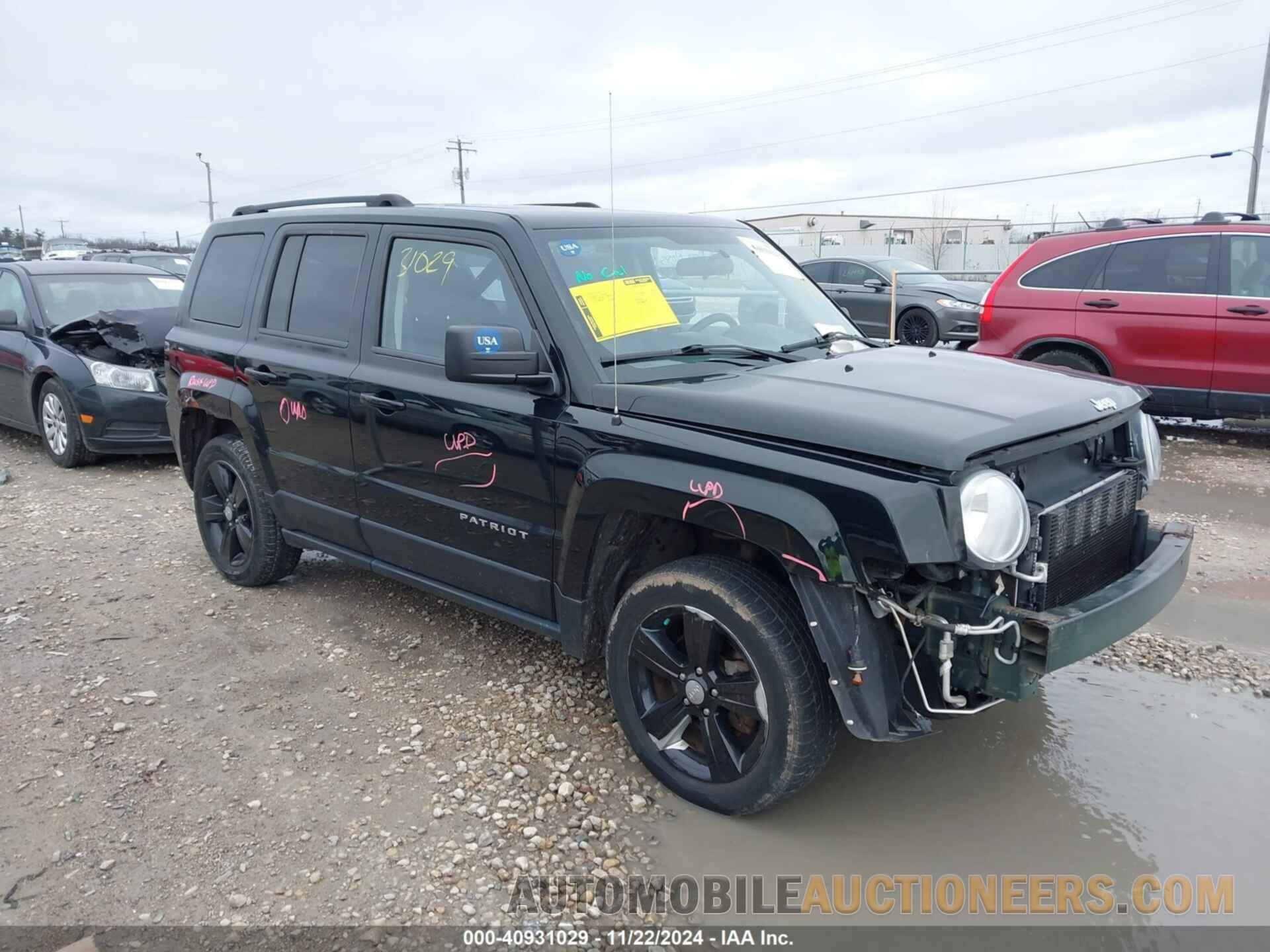 1C4NJRFB3DD165345 JEEP PATRIOT 2013