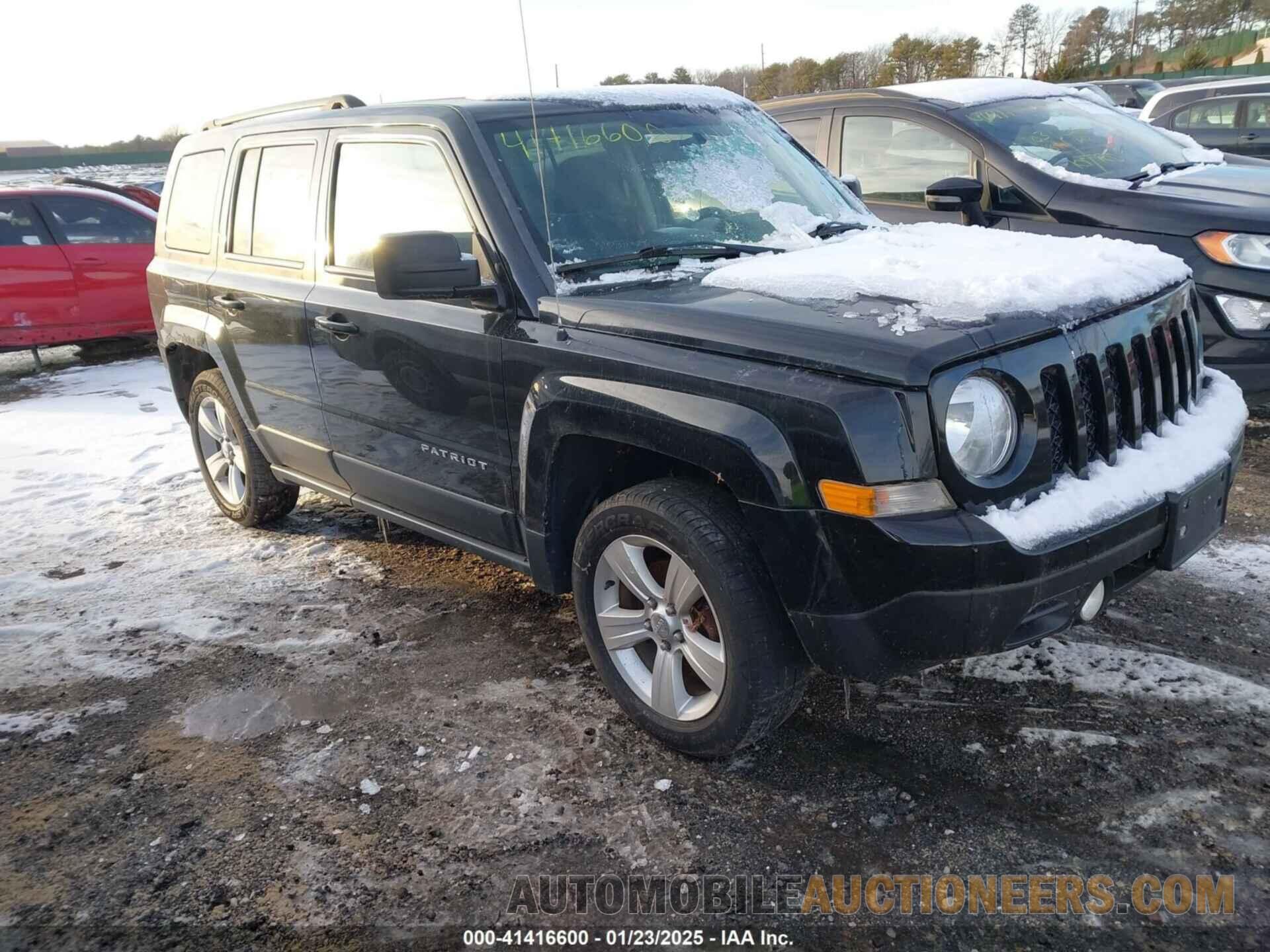 1C4NJRFB3DD180718 JEEP PATRIOT 2013