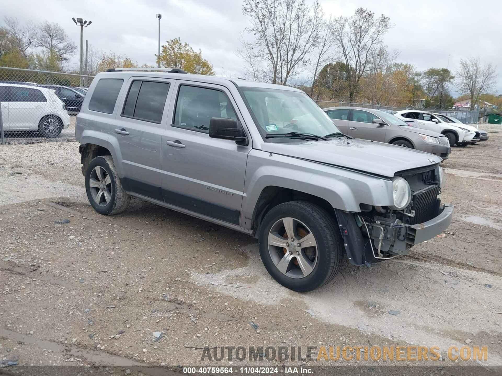 1C4NJRFB3GD692628 JEEP PATRIOT 2016