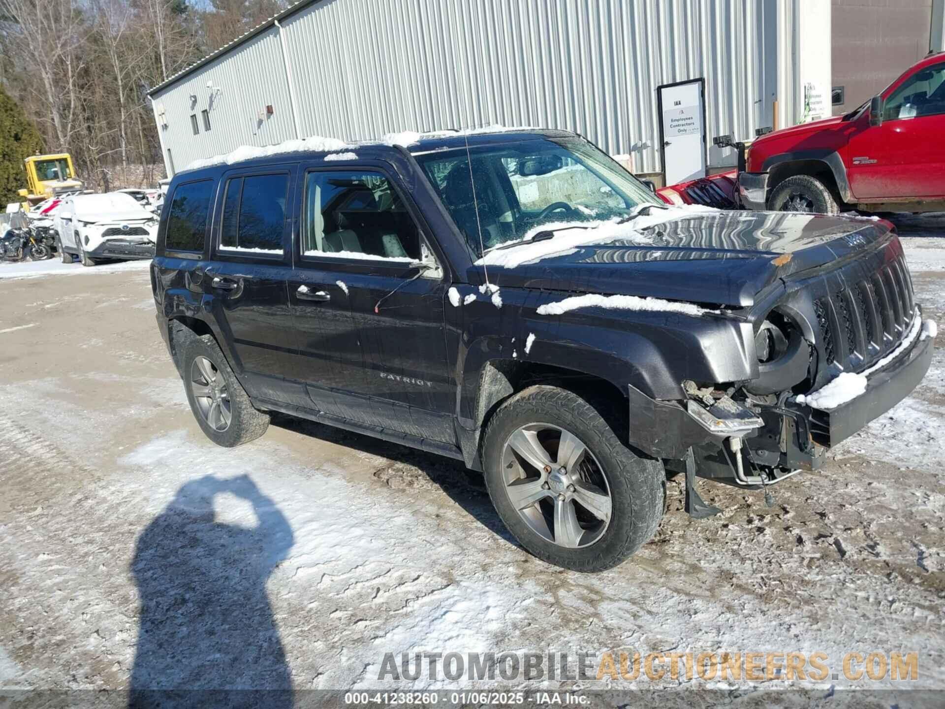 1C4NJRFB3GD709556 JEEP PATRIOT 2016