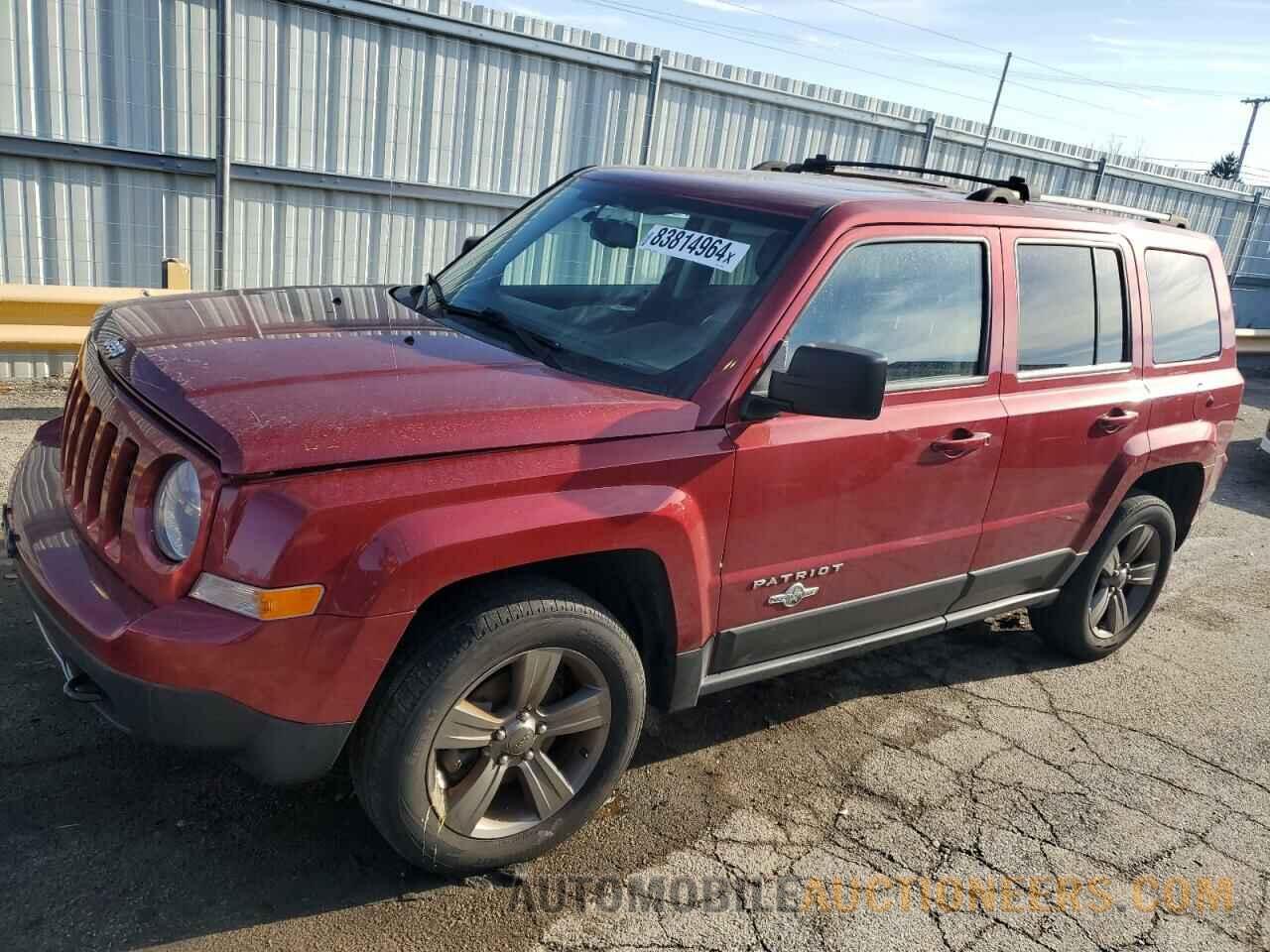 1C4NJRFB4DD217467 JEEP PATRIOT 2013