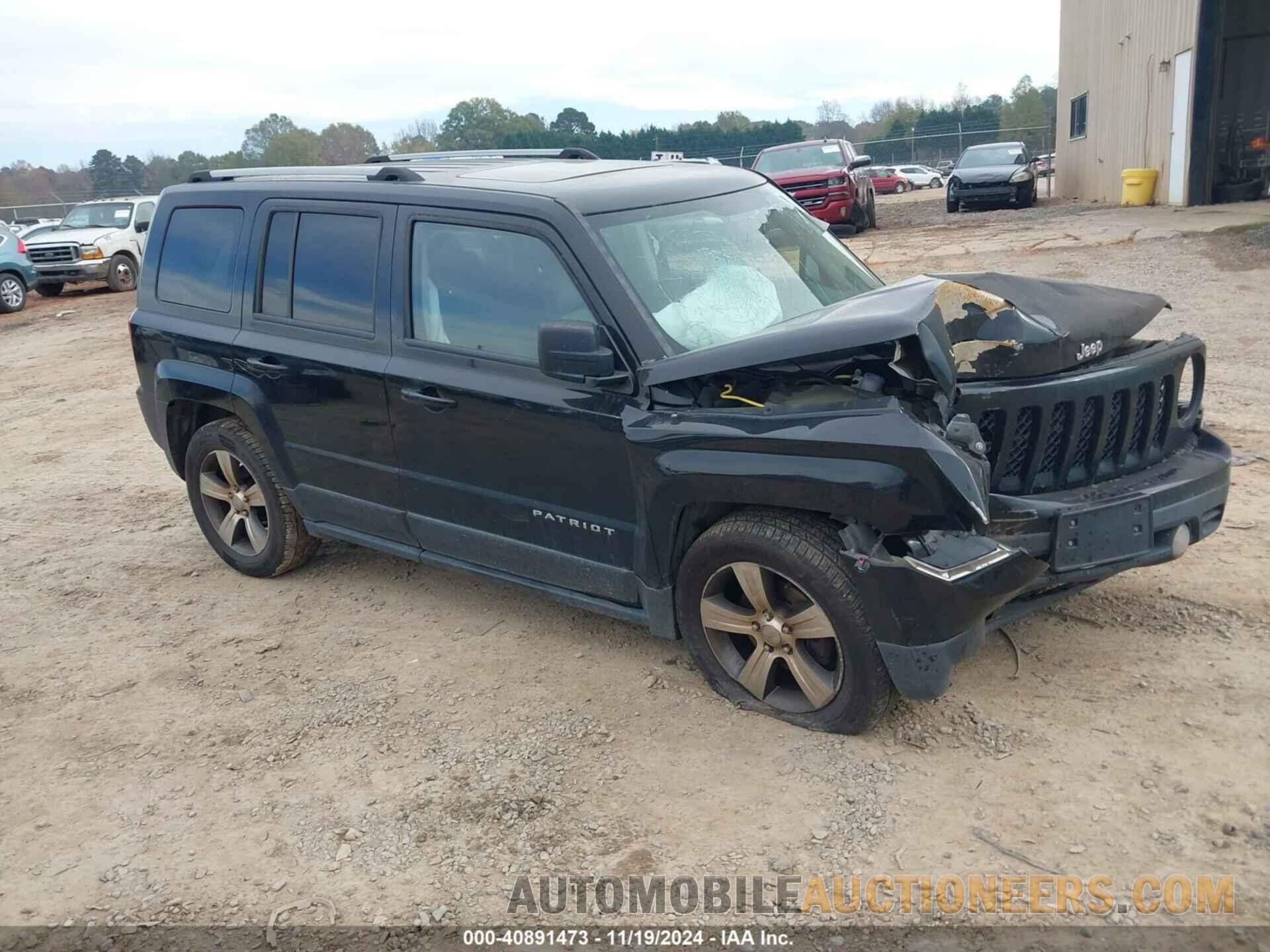 1C4NJRFB4GD696722 JEEP PATRIOT 2016