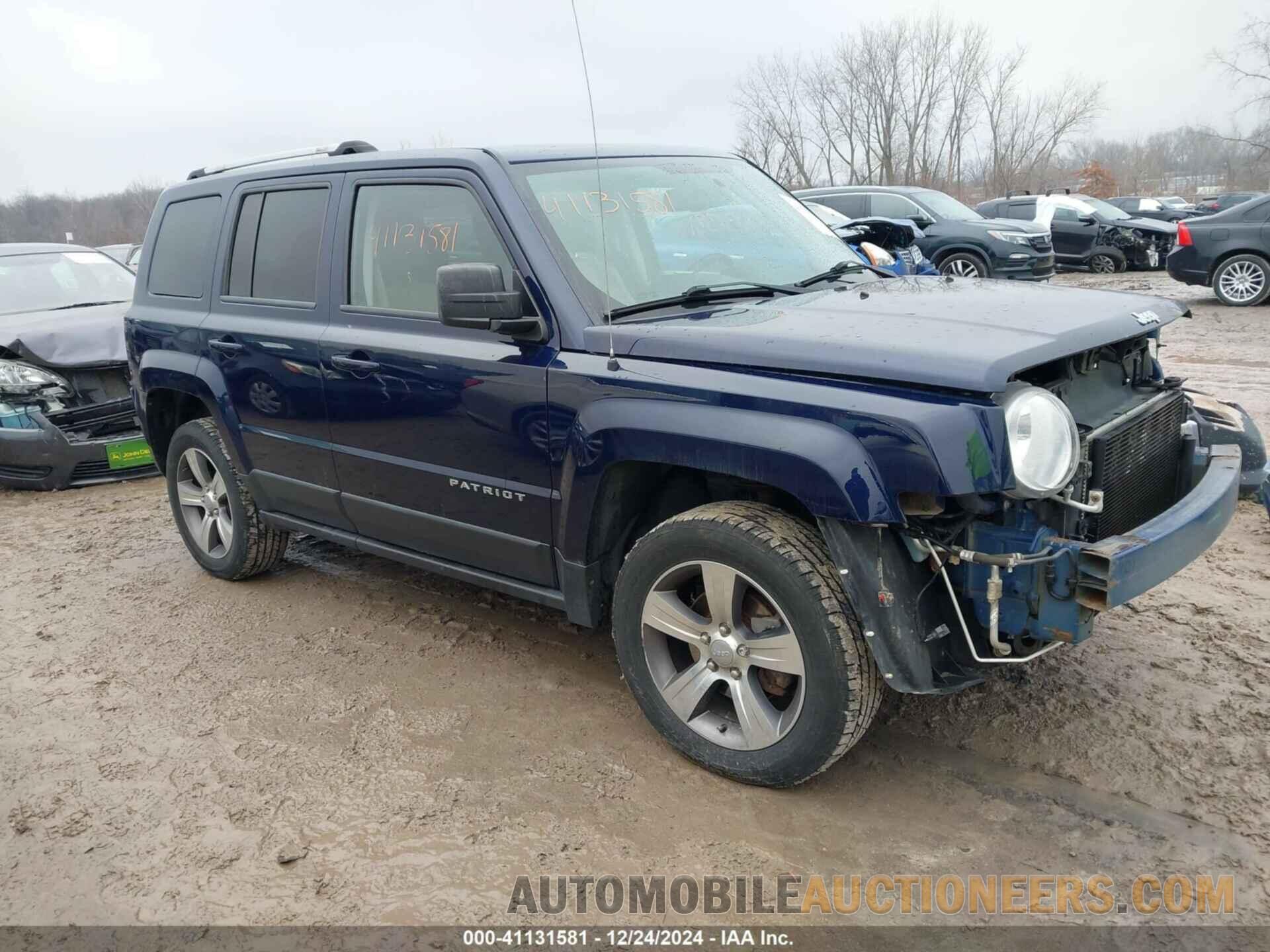 1C4NJRFB4GD707749 JEEP PATRIOT 2016