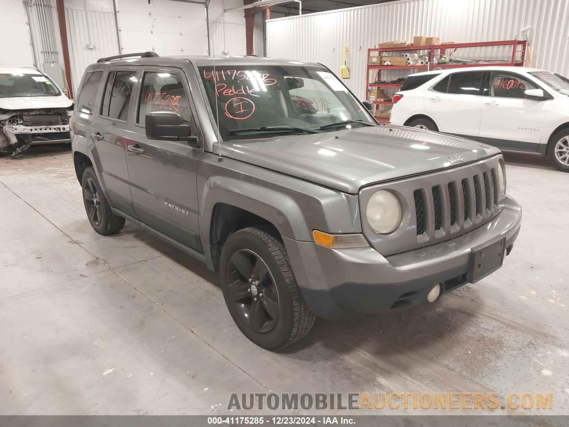 1C4NJRFB5CD566927 JEEP PATRIOT 2012