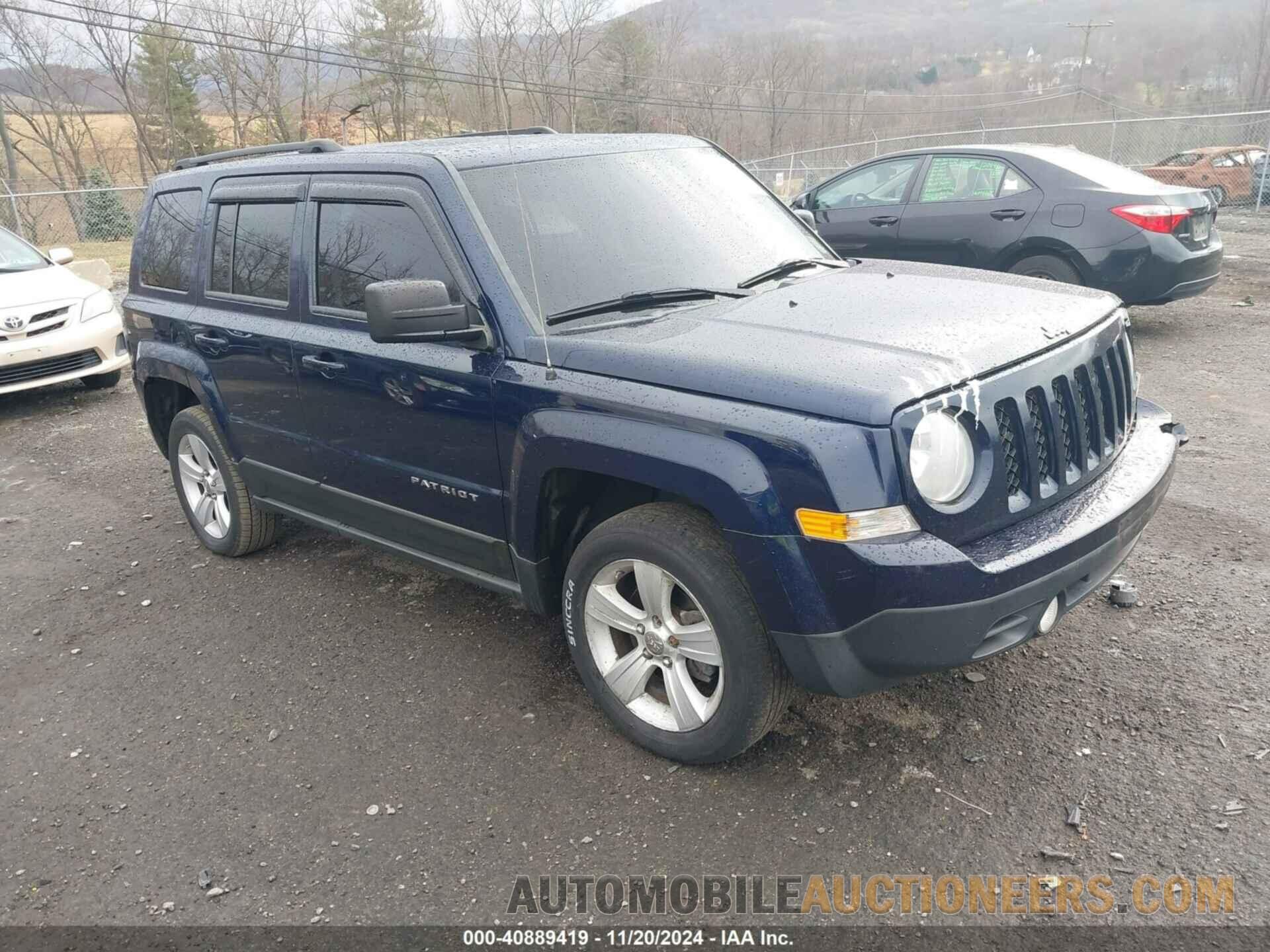 1C4NJRFB5CD625720 JEEP PATRIOT 2012