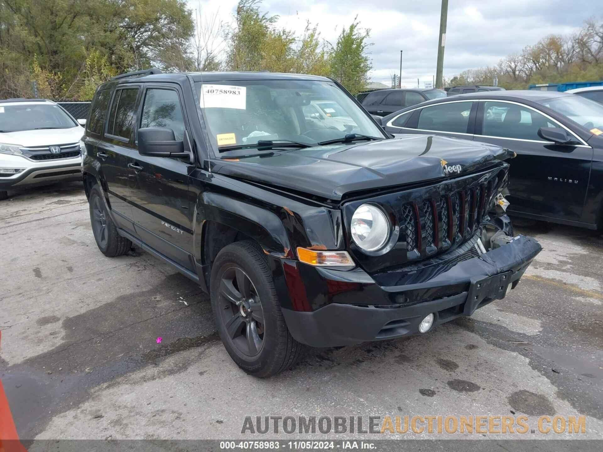 1C4NJRFB5FD207470 JEEP PATRIOT 2015