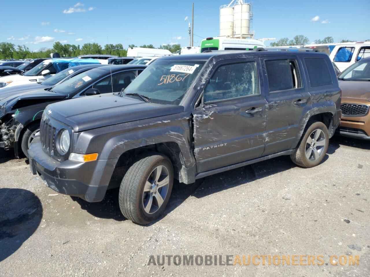 1C4NJRFB5GD511867 JEEP PATRIOT 2016