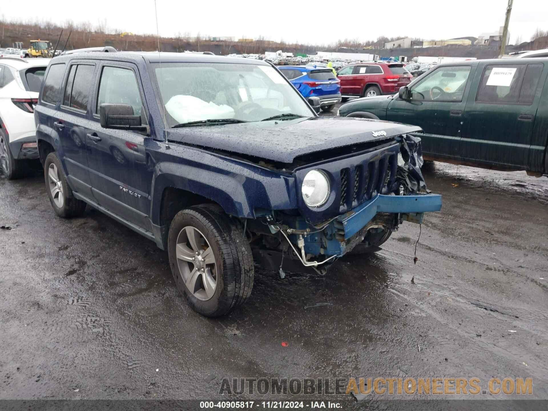 1C4NJRFB5HD165045 JEEP PATRIOT 2017