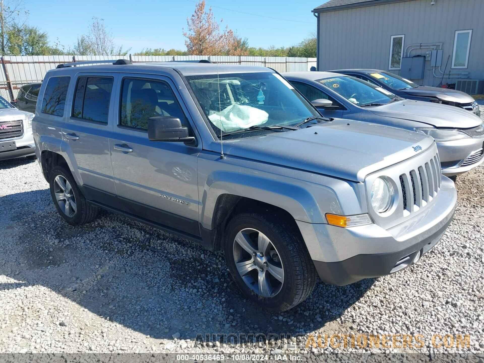 1C4NJRFB5HD188938 JEEP PATRIOT 2017