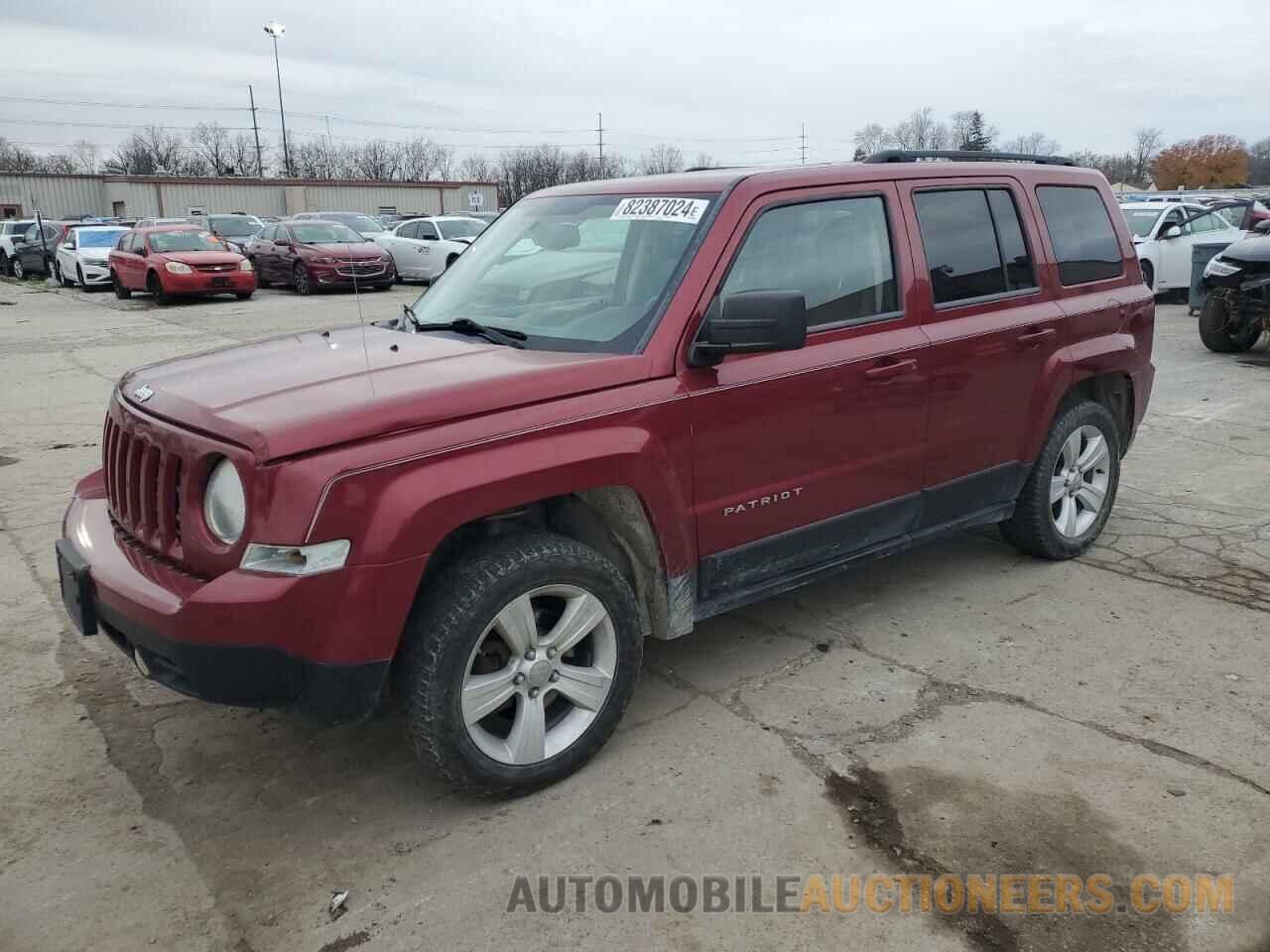 1C4NJRFB6CD604195 JEEP PATRIOT 2012