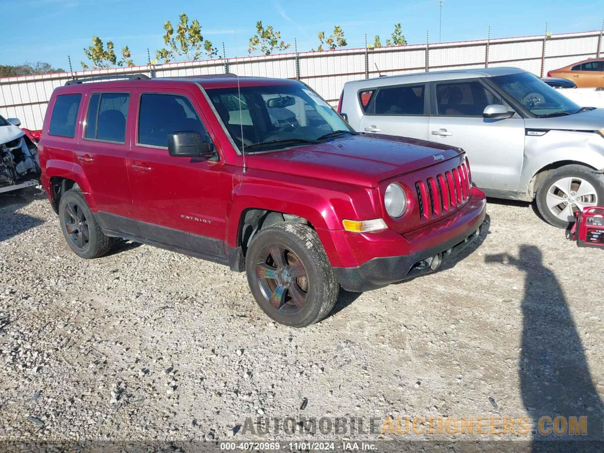 1C4NJRFB6ED630010 JEEP PATRIOT 2014