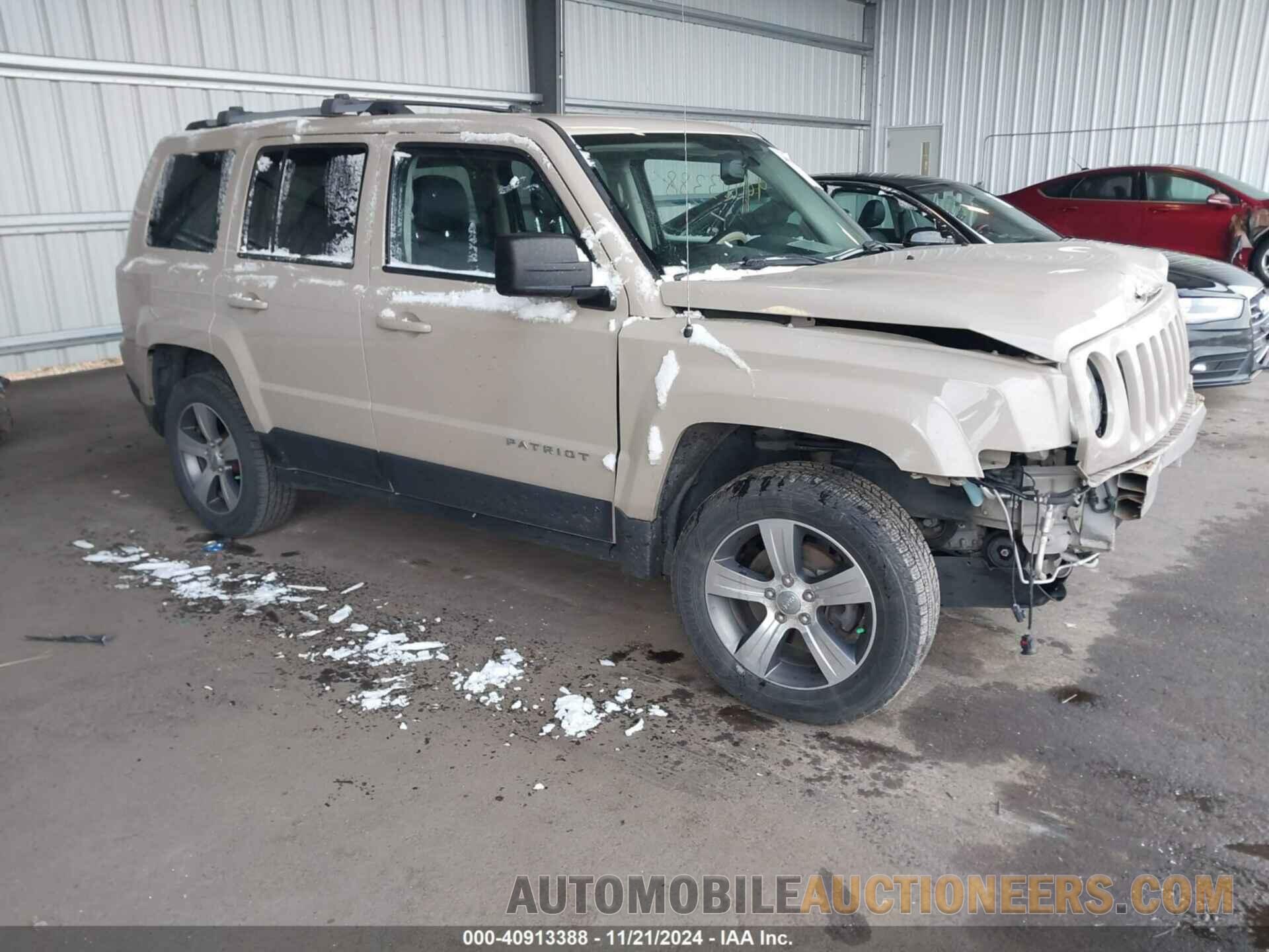 1C4NJRFB6HD107221 JEEP PATRIOT 2017