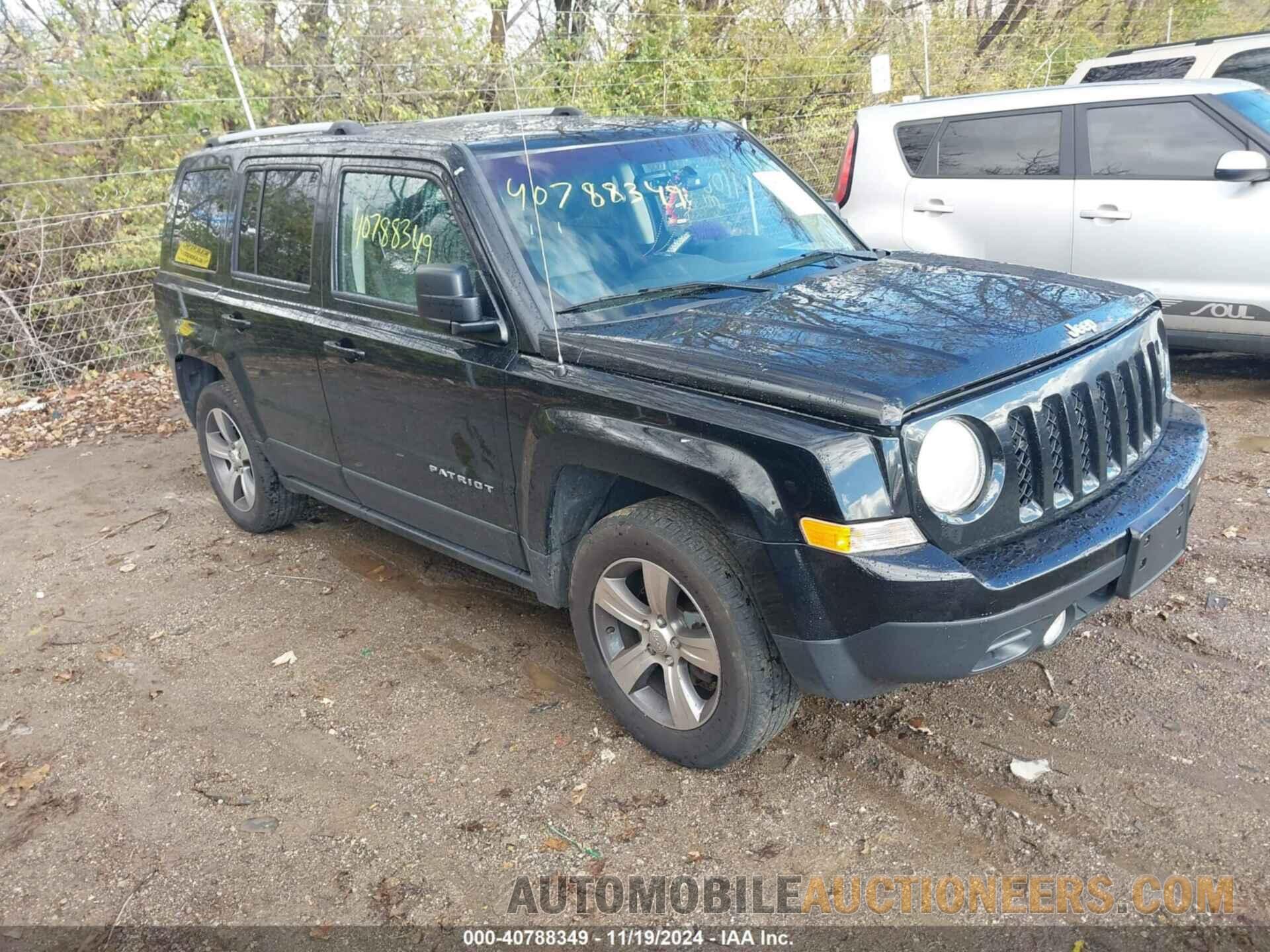 1C4NJRFB6HD135830 JEEP PATRIOT 2017