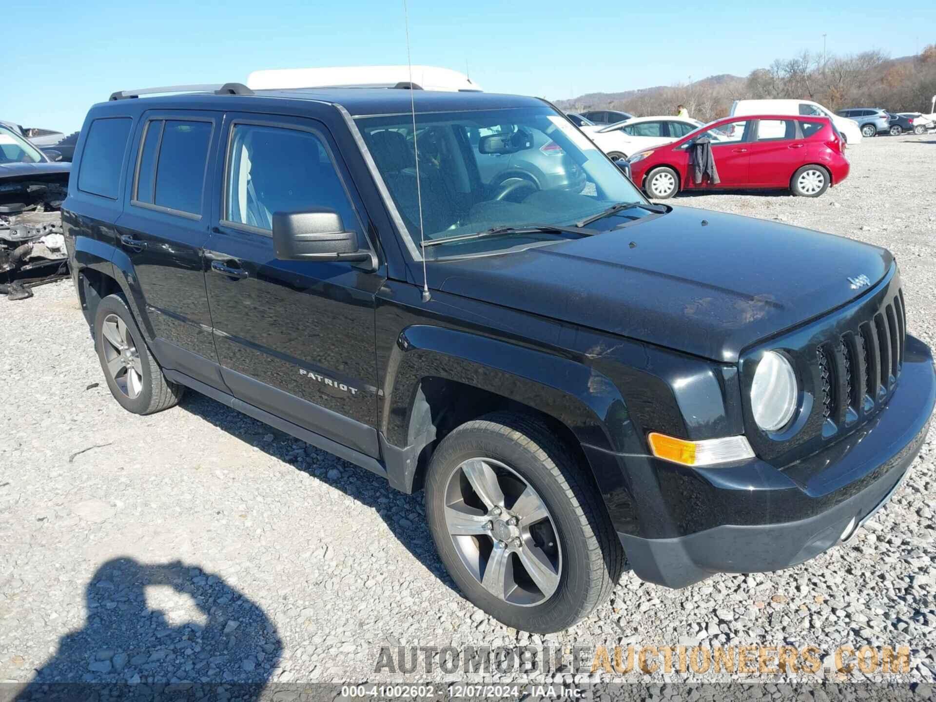 1C4NJRFB7GD501616 JEEP PATRIOT 2016