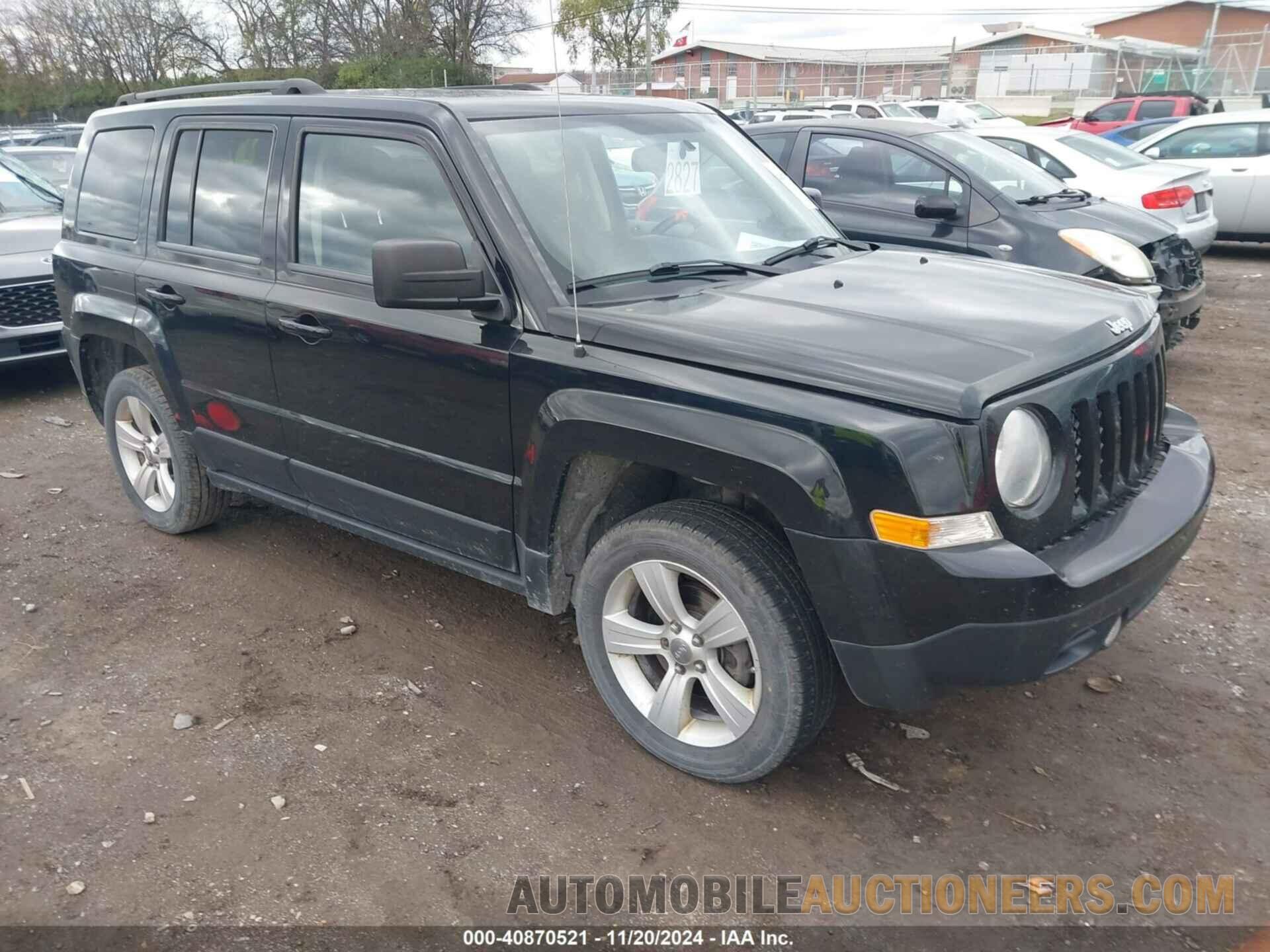 1C4NJRFB8CD651180 JEEP PATRIOT 2012