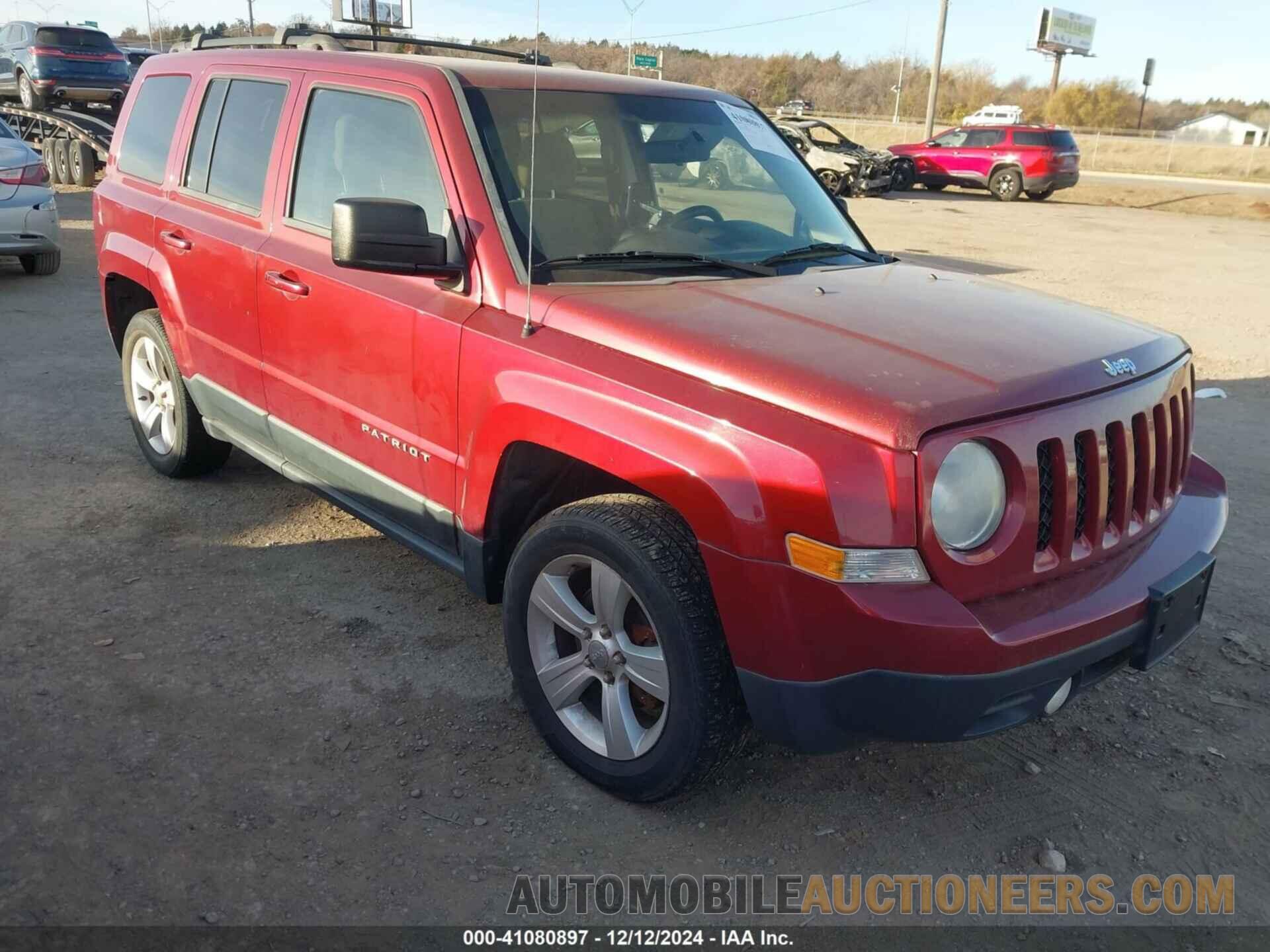 1C4NJRFB8DD165552 JEEP PATRIOT 2013