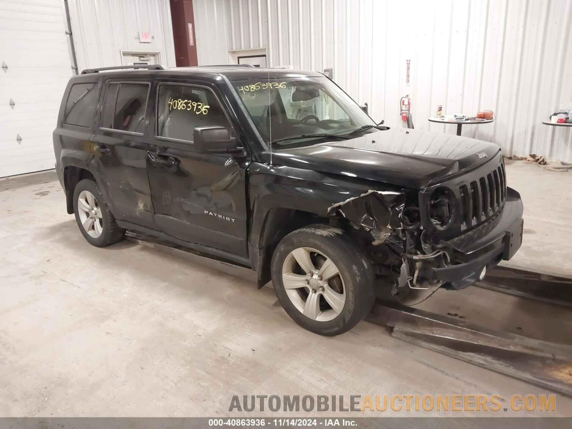 1C4NJRFB8ED766106 JEEP PATRIOT 2014