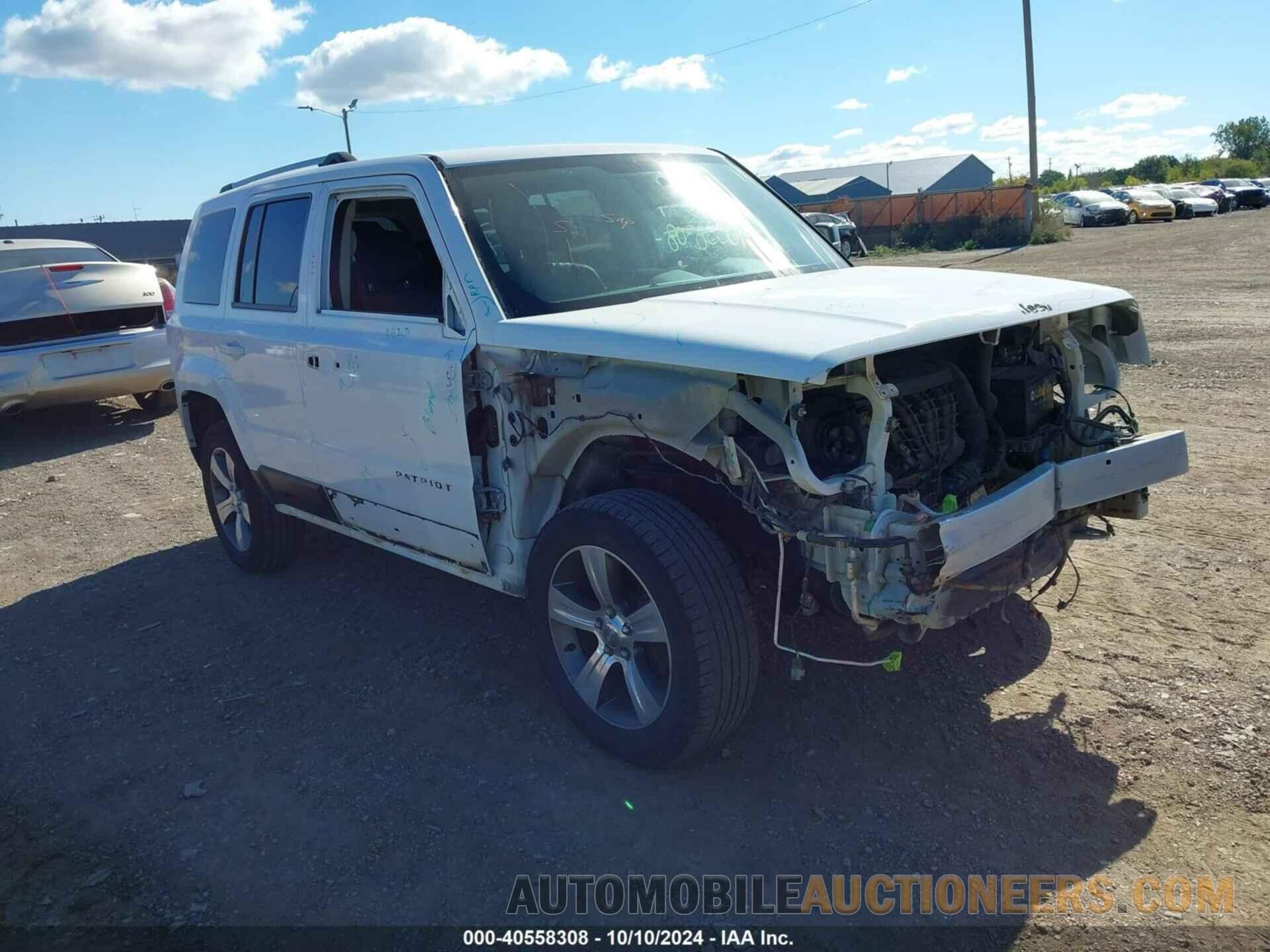 1C4NJRFB8HD112792 JEEP PATRIOT 2017