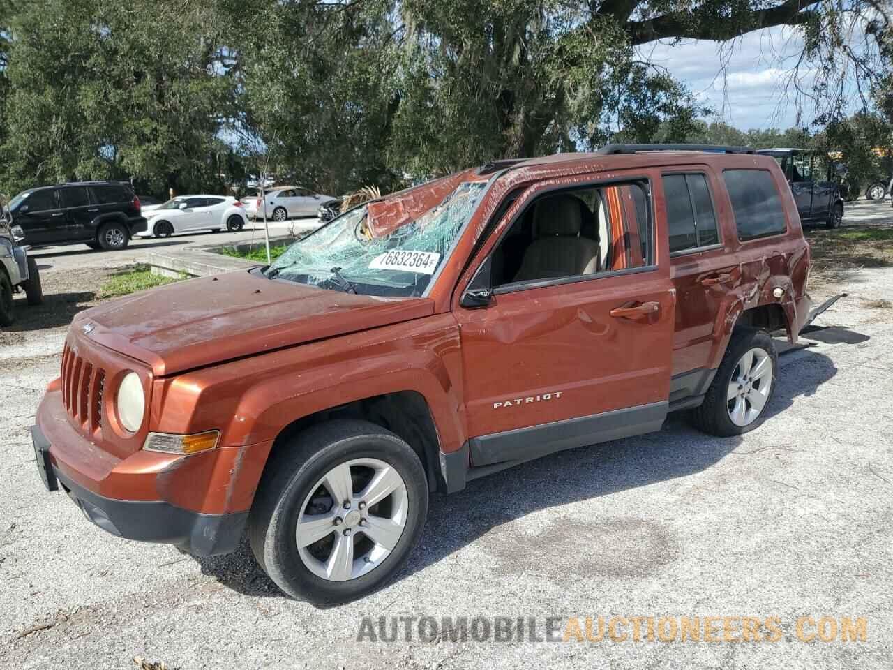 1C4NJRFBXCD604569 JEEP PATRIOT 2012