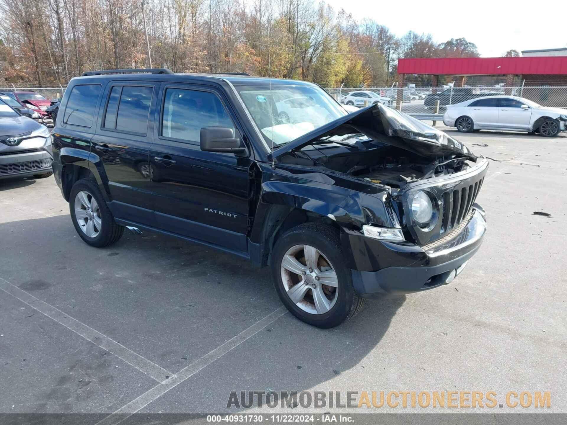 1C4NJRFBXGD580604 JEEP PATRIOT 2016