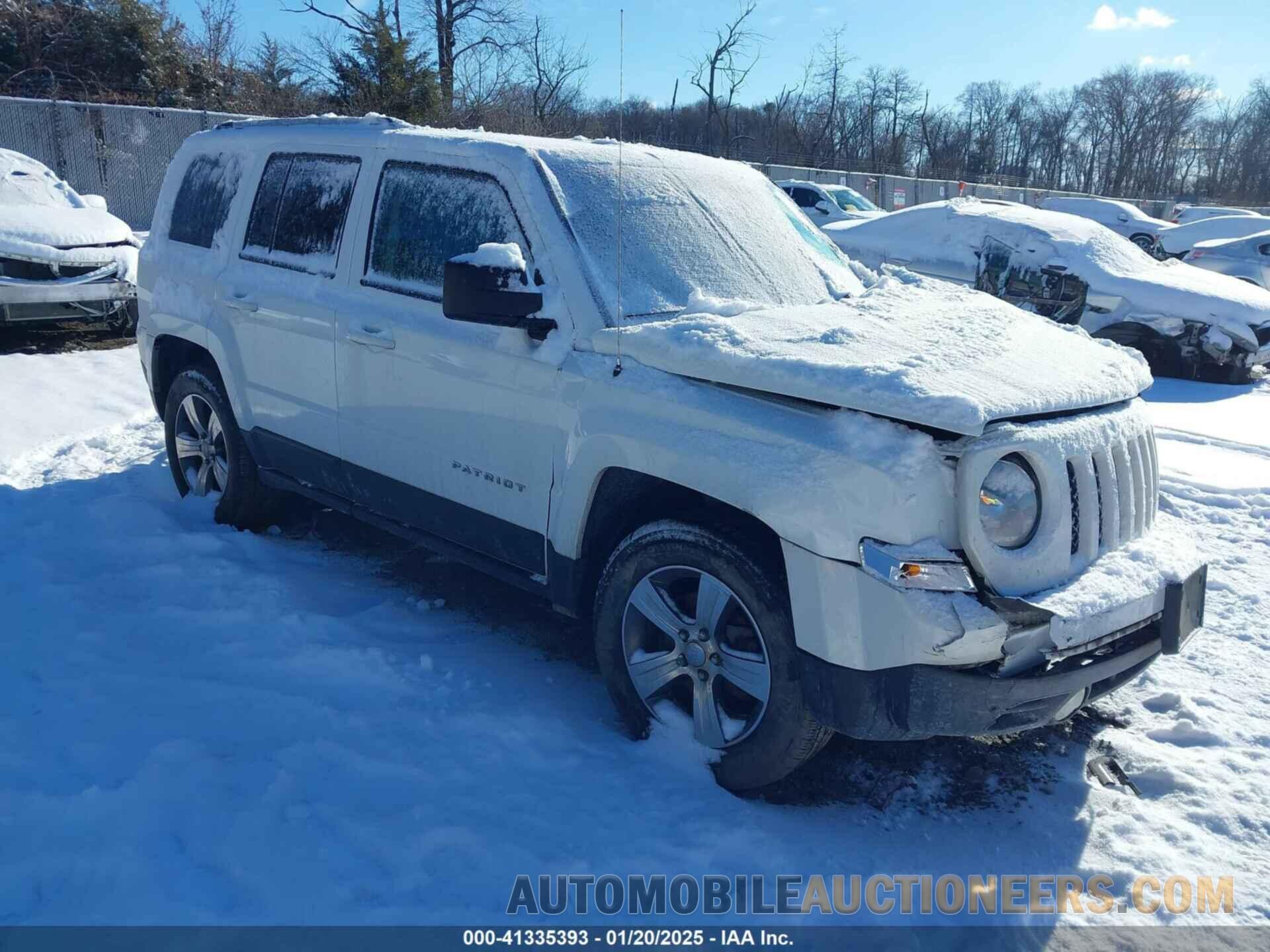 1C4NJRFBXGD783122 JEEP PATRIOT 2016