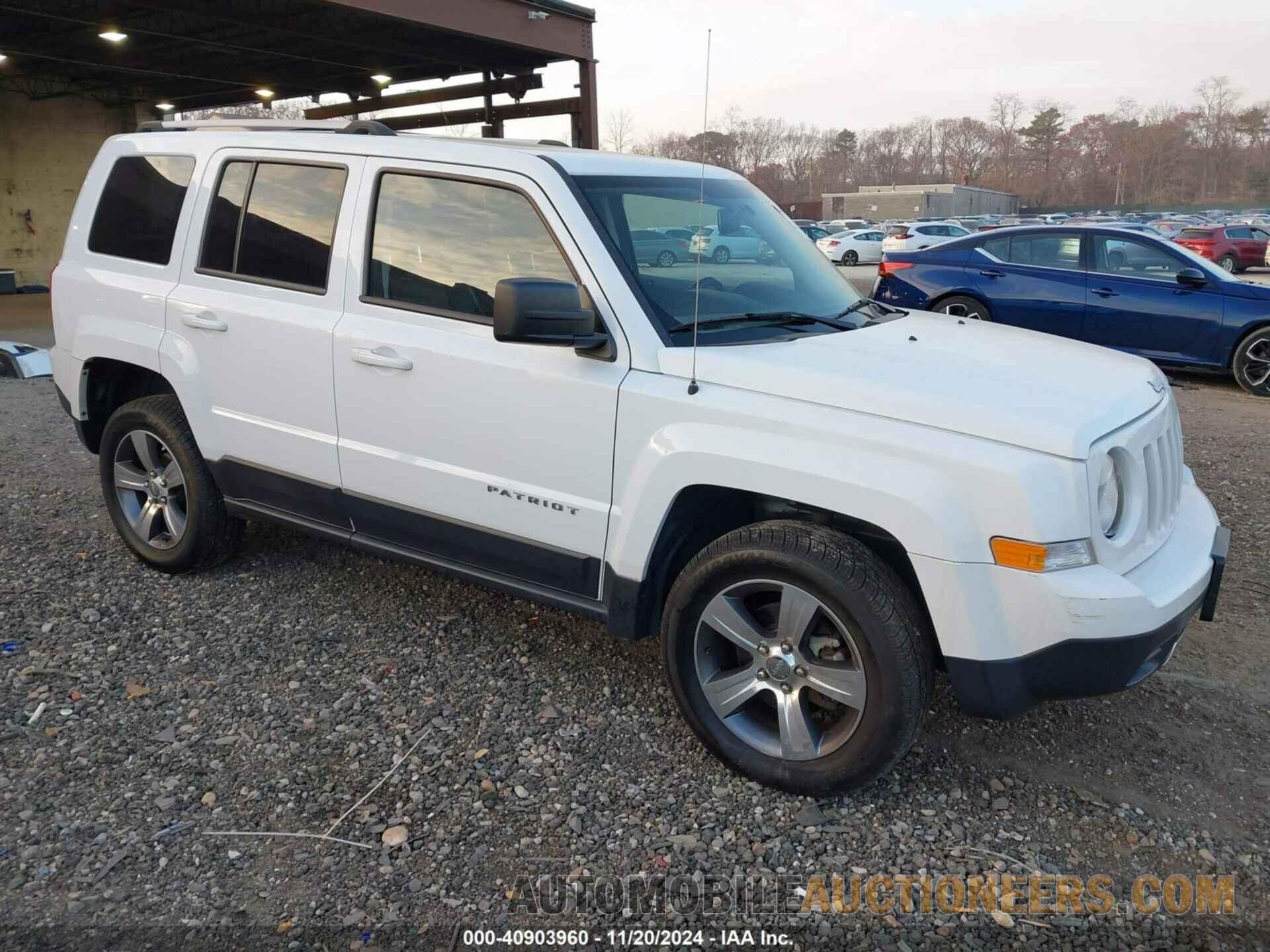 1C4NJRFBXHD128878 JEEP PATRIOT 2017