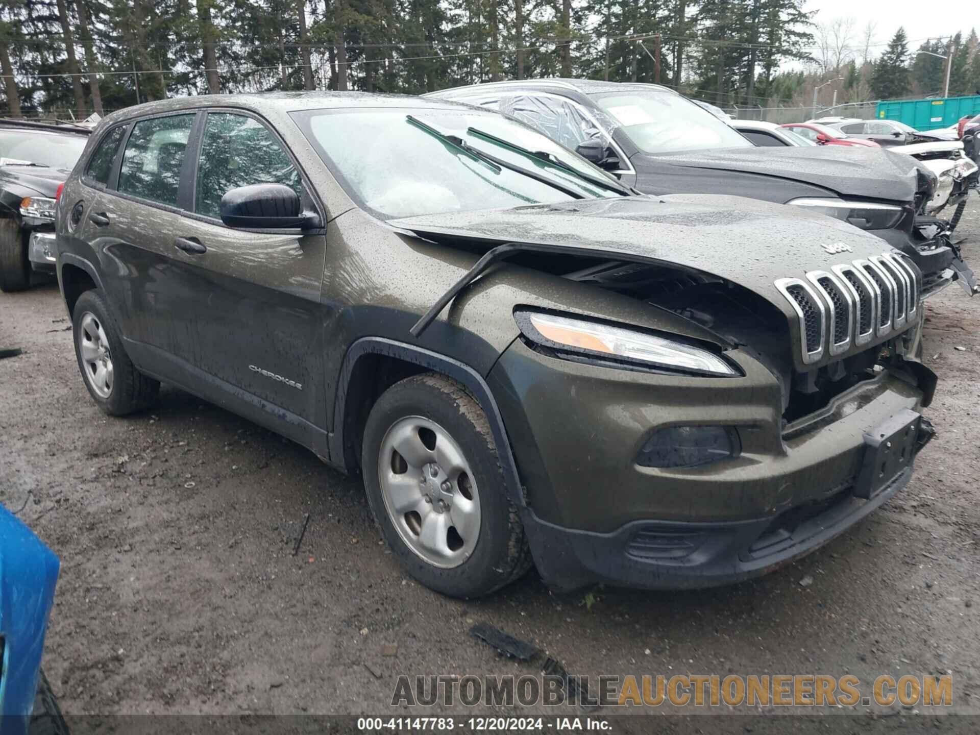 1C4PJLAB0FW516331 JEEP CHEROKEE 2015