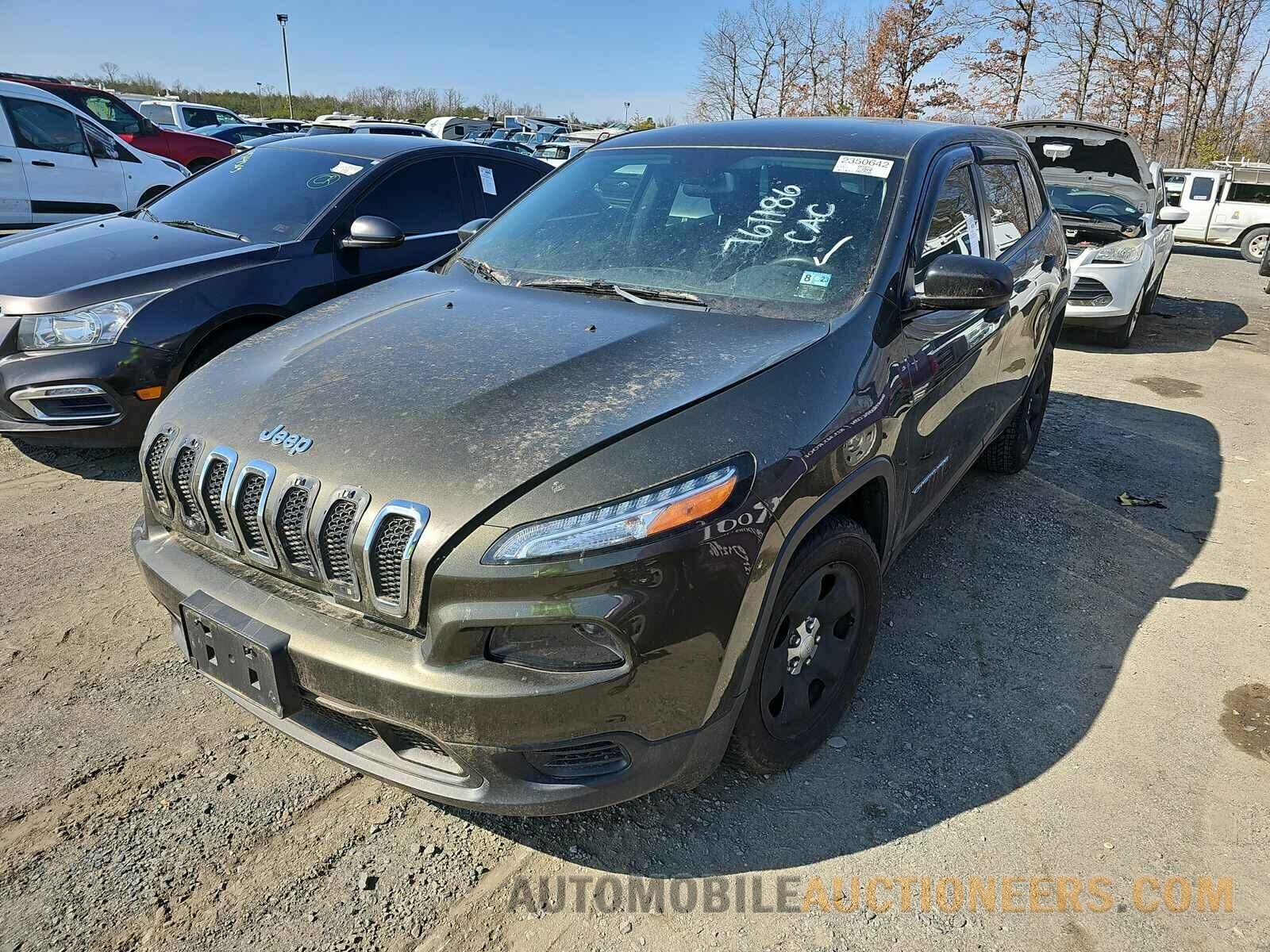 1C4PJLAB3FW761186 Jeep Cherokee 2015