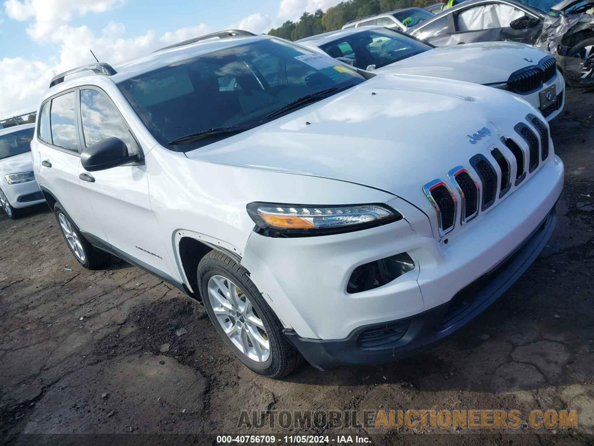 1C4PJLAB3GW184306 JEEP CHEROKEE 2016