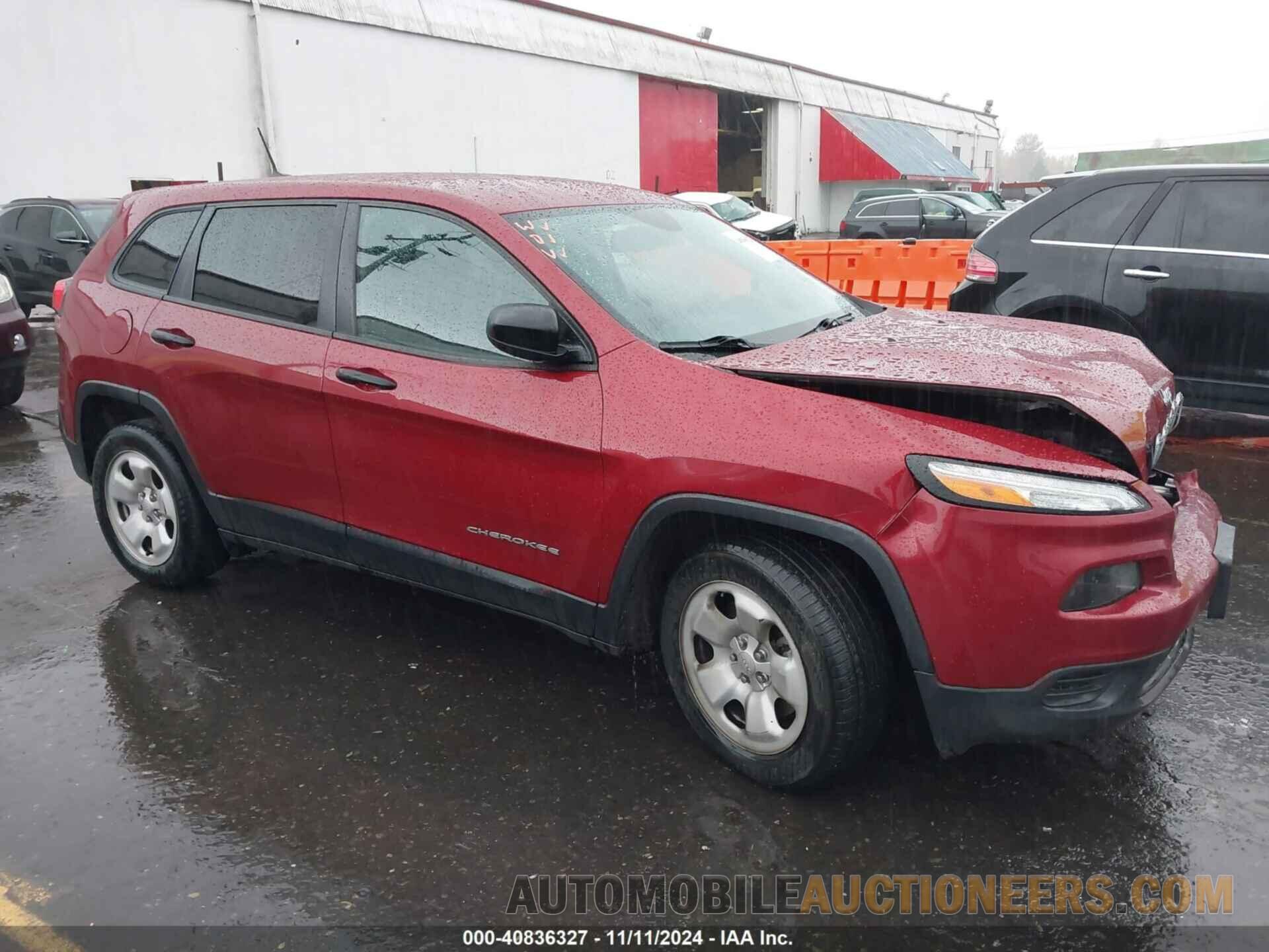 1C4PJLAB4GW264214 JEEP CHEROKEE 2016