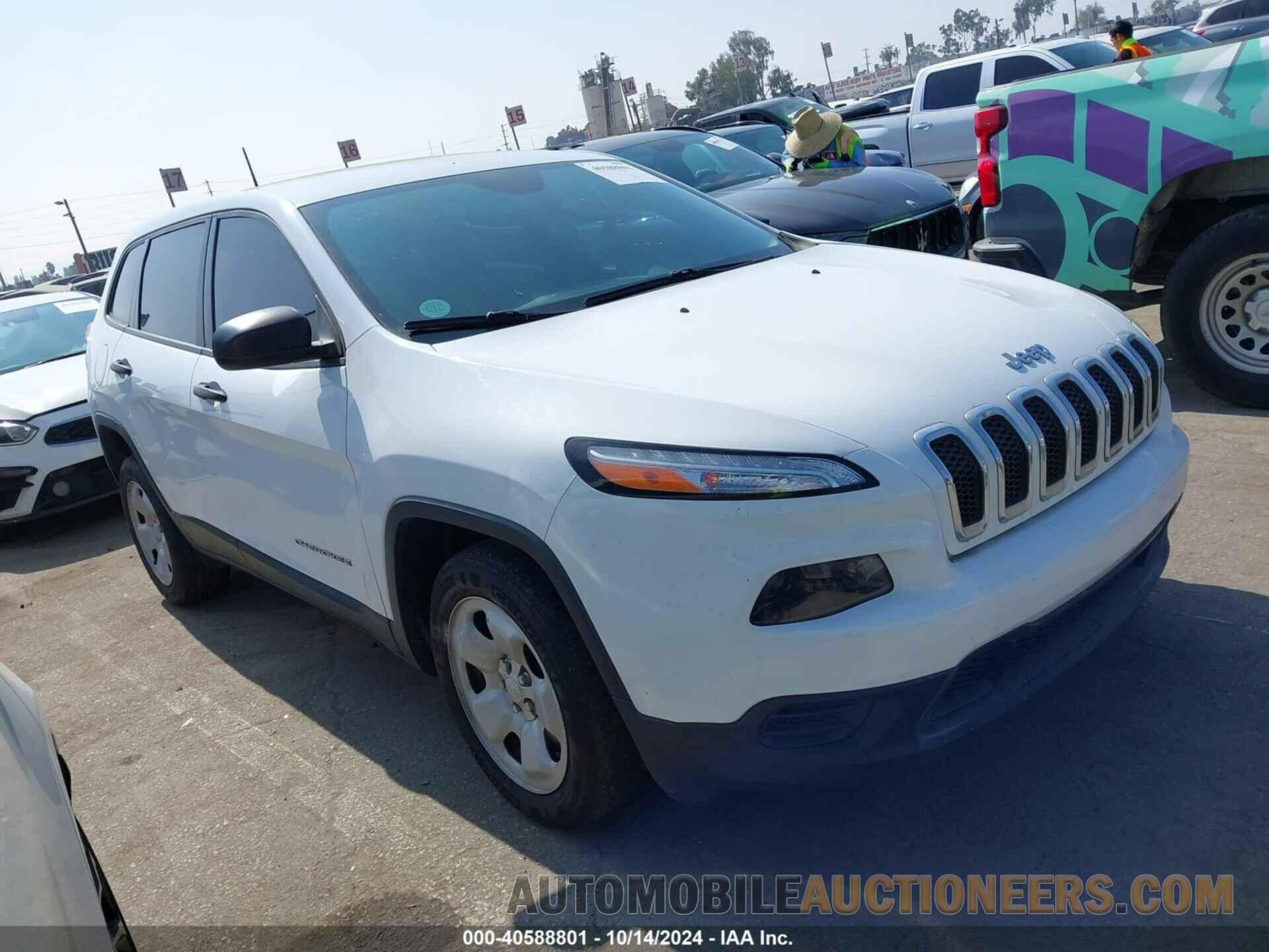 1C4PJLAB6HW502775 JEEP CHEROKEE 2017