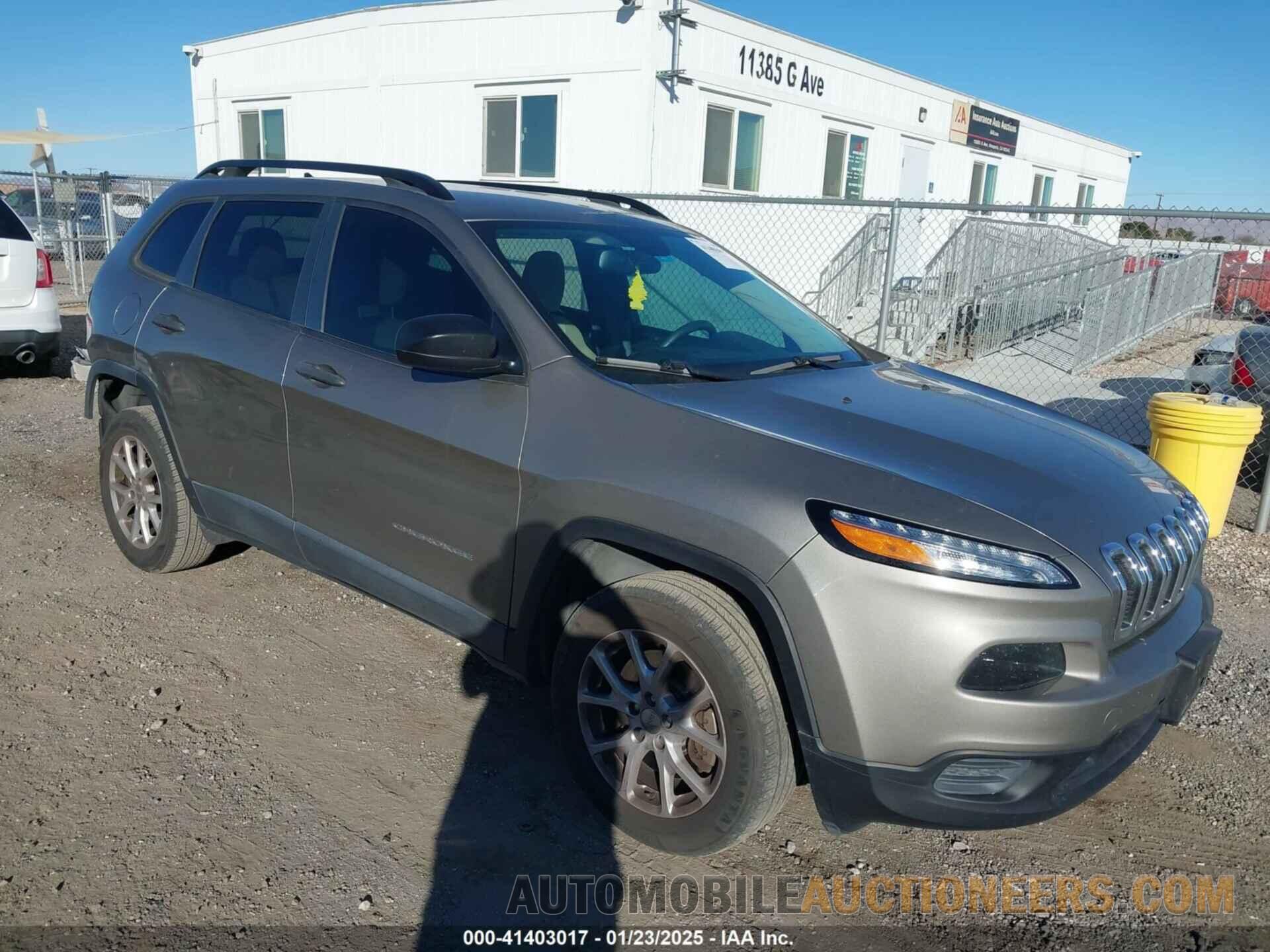 1C4PJLAB6HW548509 JEEP CHEROKEE 2017