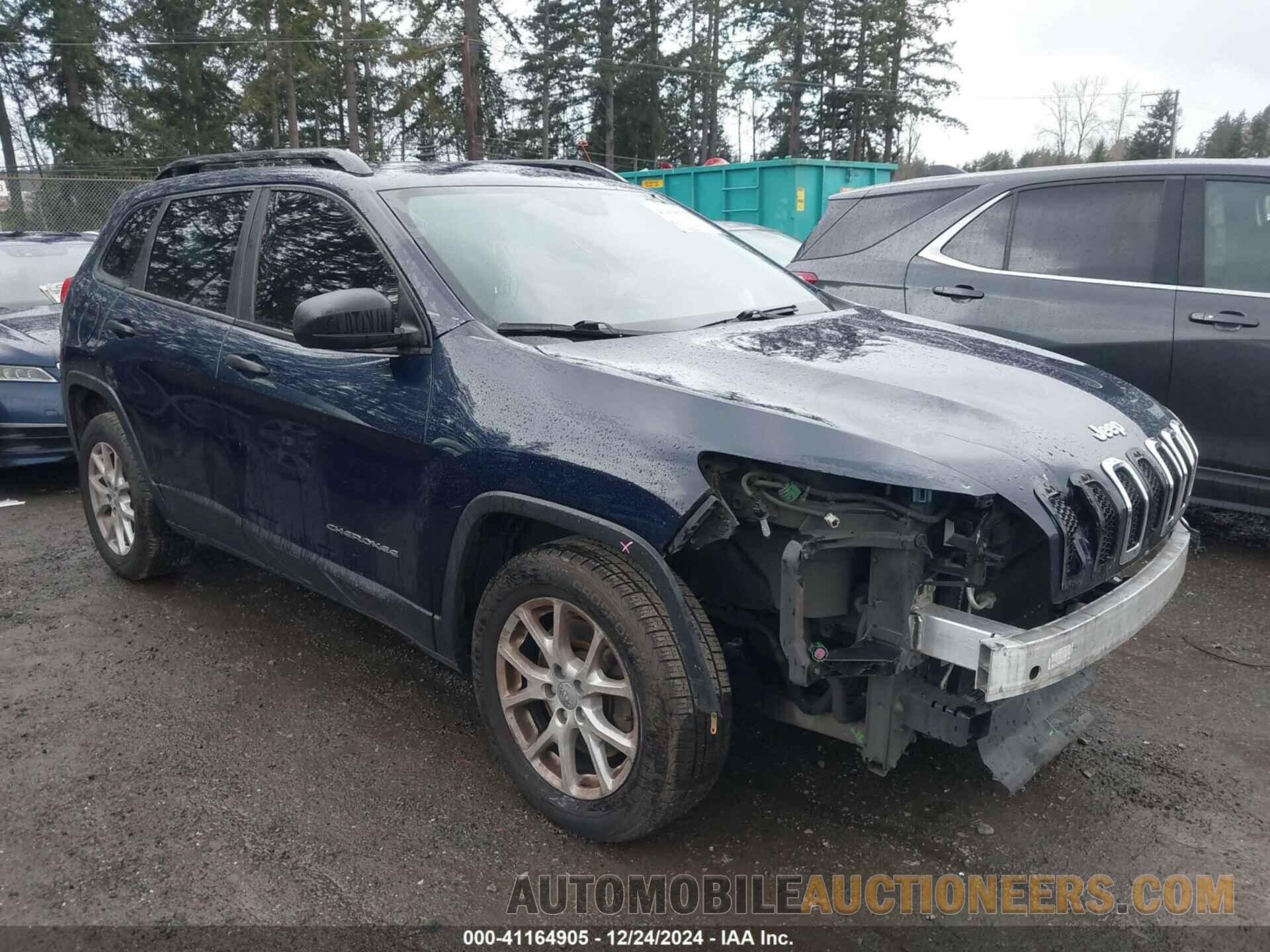 1C4PJLAB7GW160297 JEEP CHEROKEE 2016