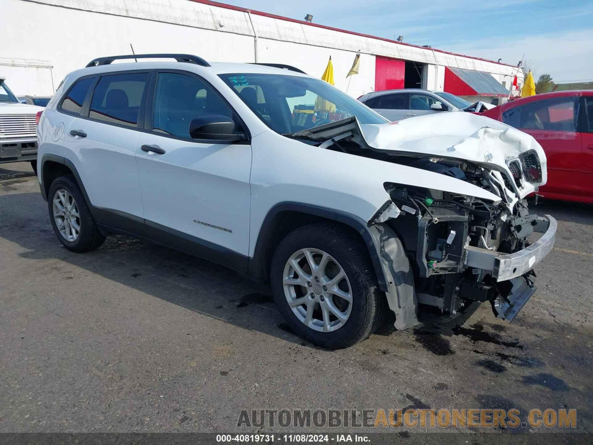 1C4PJLAB8HW561729 JEEP CHEROKEE 2017