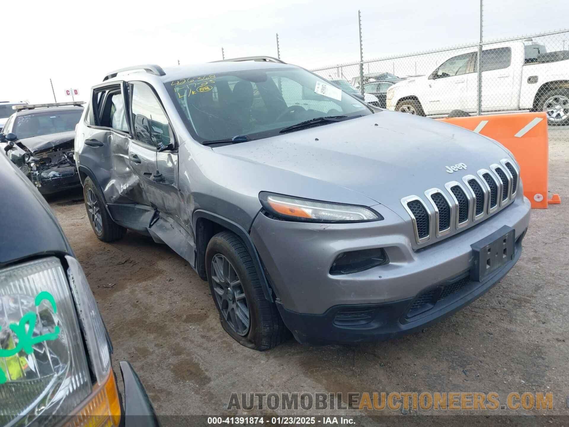 1C4PJLABXGW370408 JEEP CHEROKEE 2016