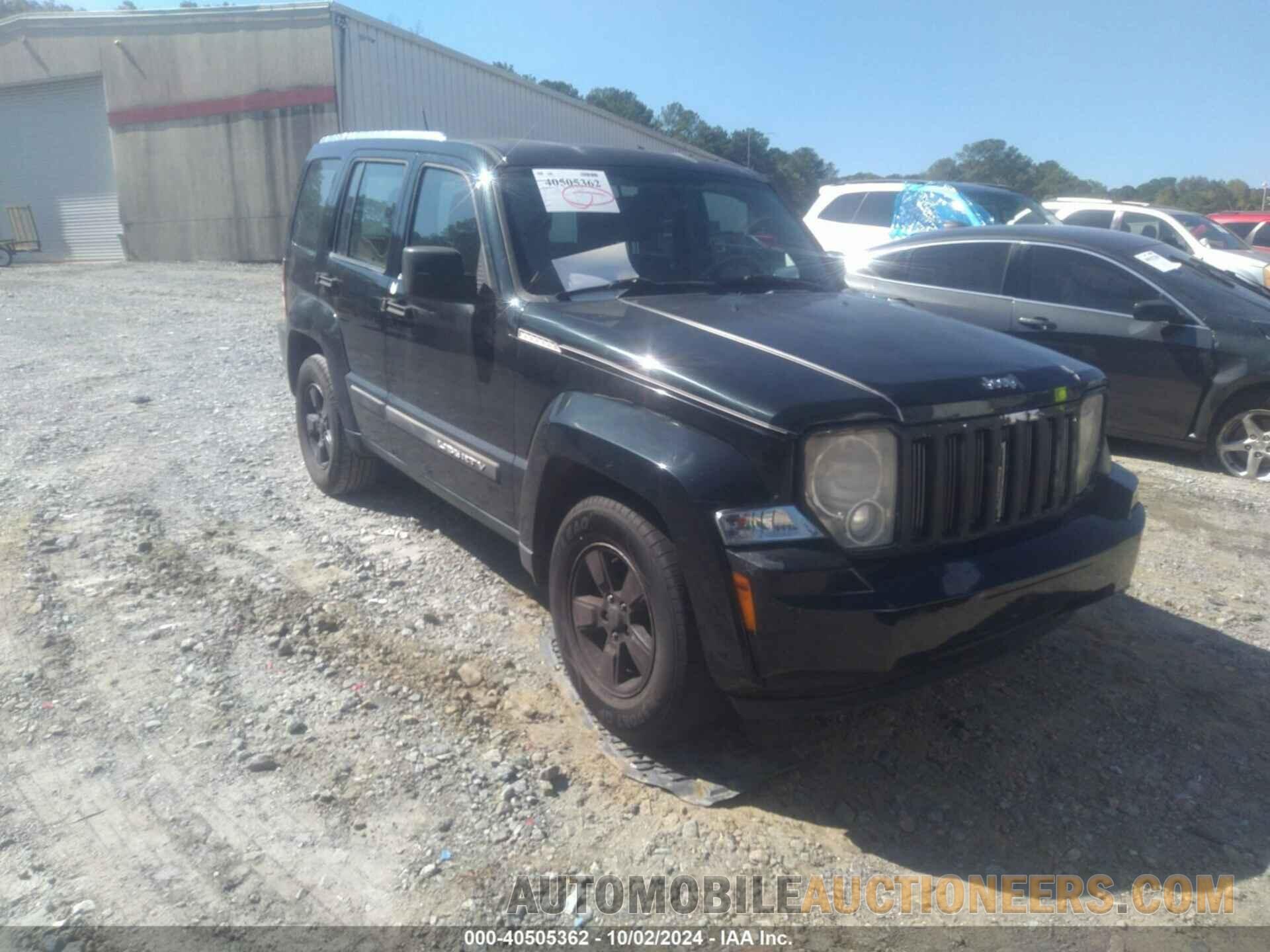 1C4PJLAK8CW180195 JEEP LIBERTY 2012