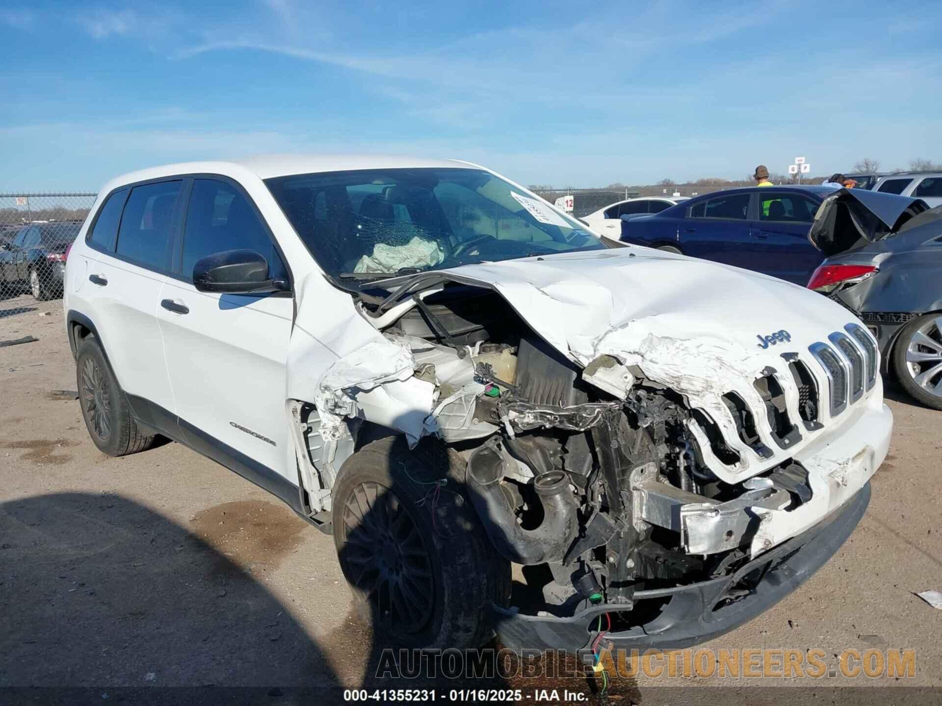 1C4PJLAS4GW329417 JEEP CHEROKEE 2016