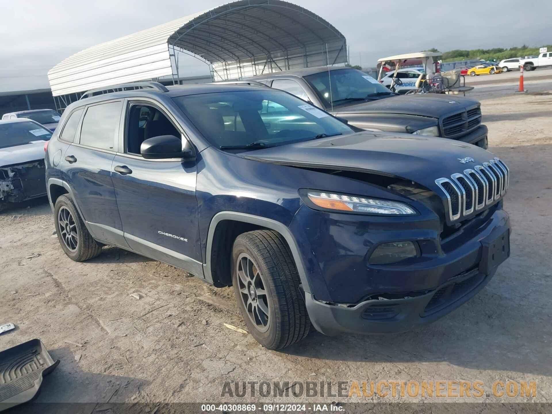 1C4PJLASXGW342463 JEEP CHEROKEE 2016