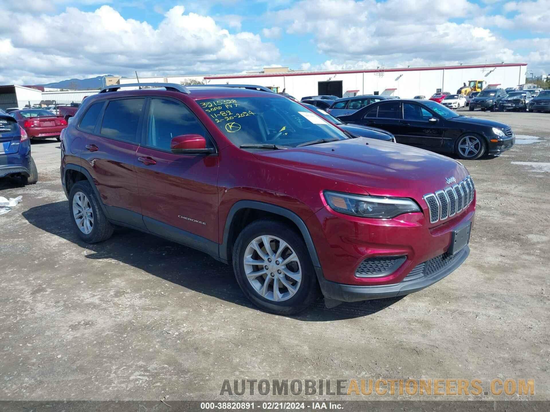 1C4PJLCB2MD155948 JEEP CHEROKEE 2021