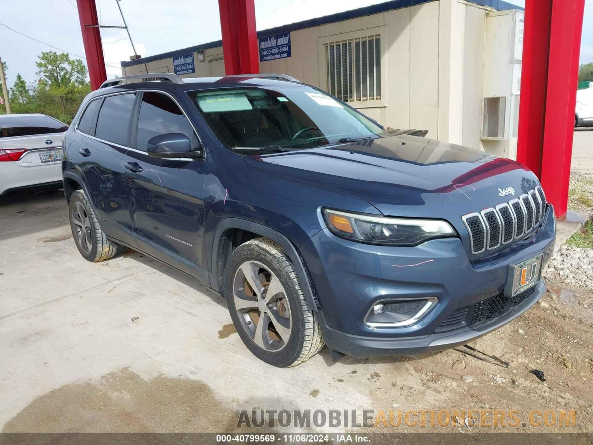 1C4PJLDB8KD439032 JEEP CHEROKEE 2019