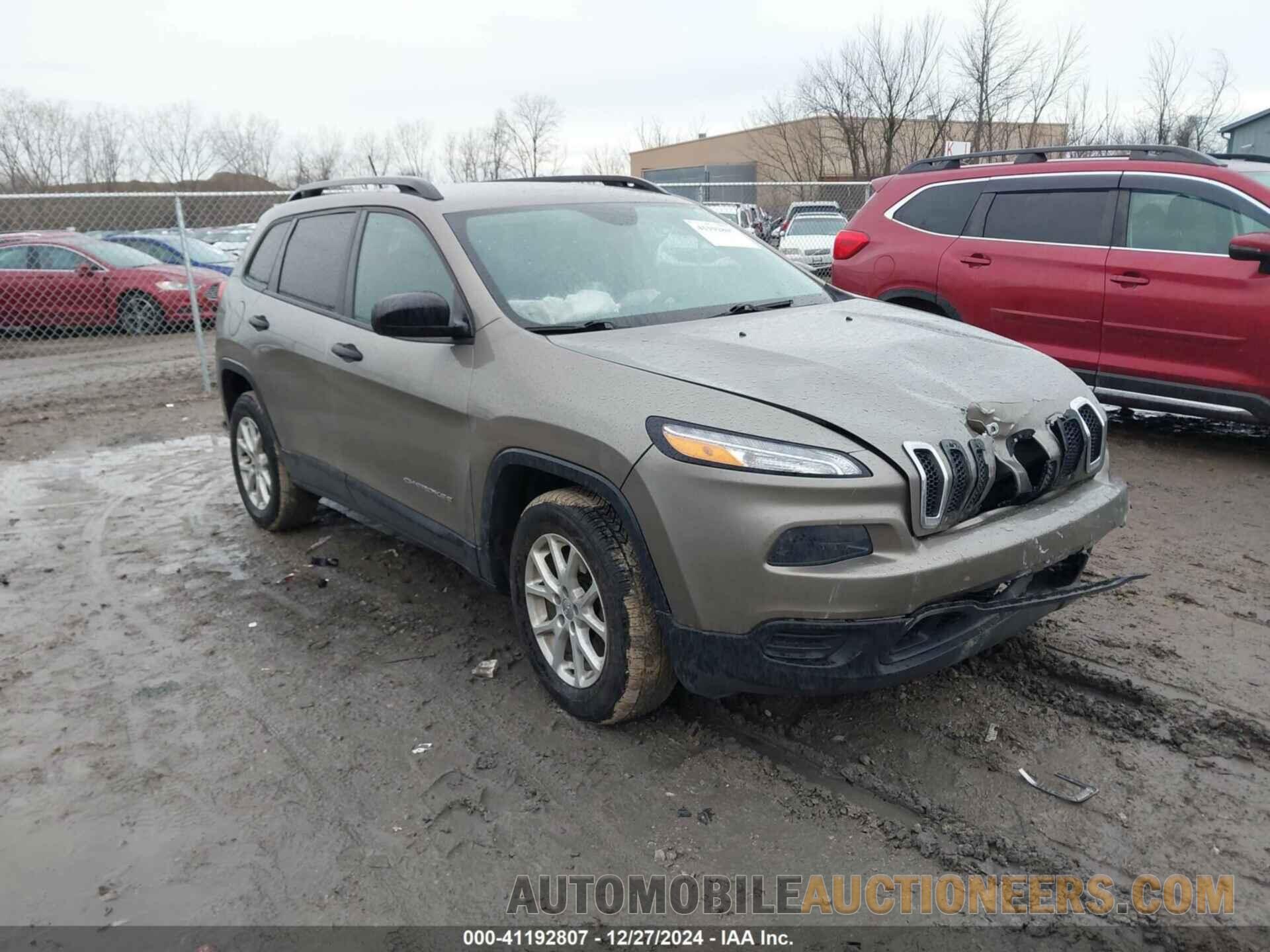 1C4PJMAB3GW286341 JEEP CHEROKEE 2016