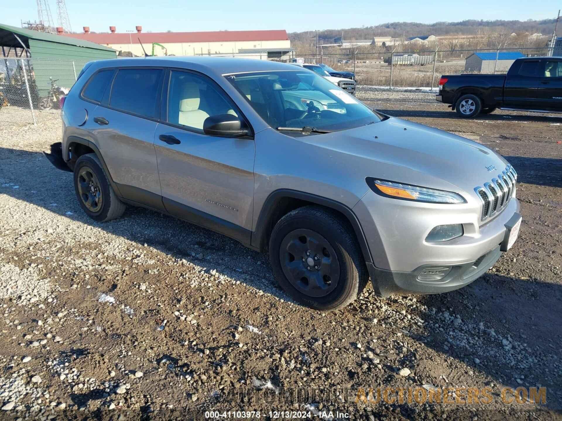 1C4PJMAB4GW295596 JEEP CHEROKEE 2016