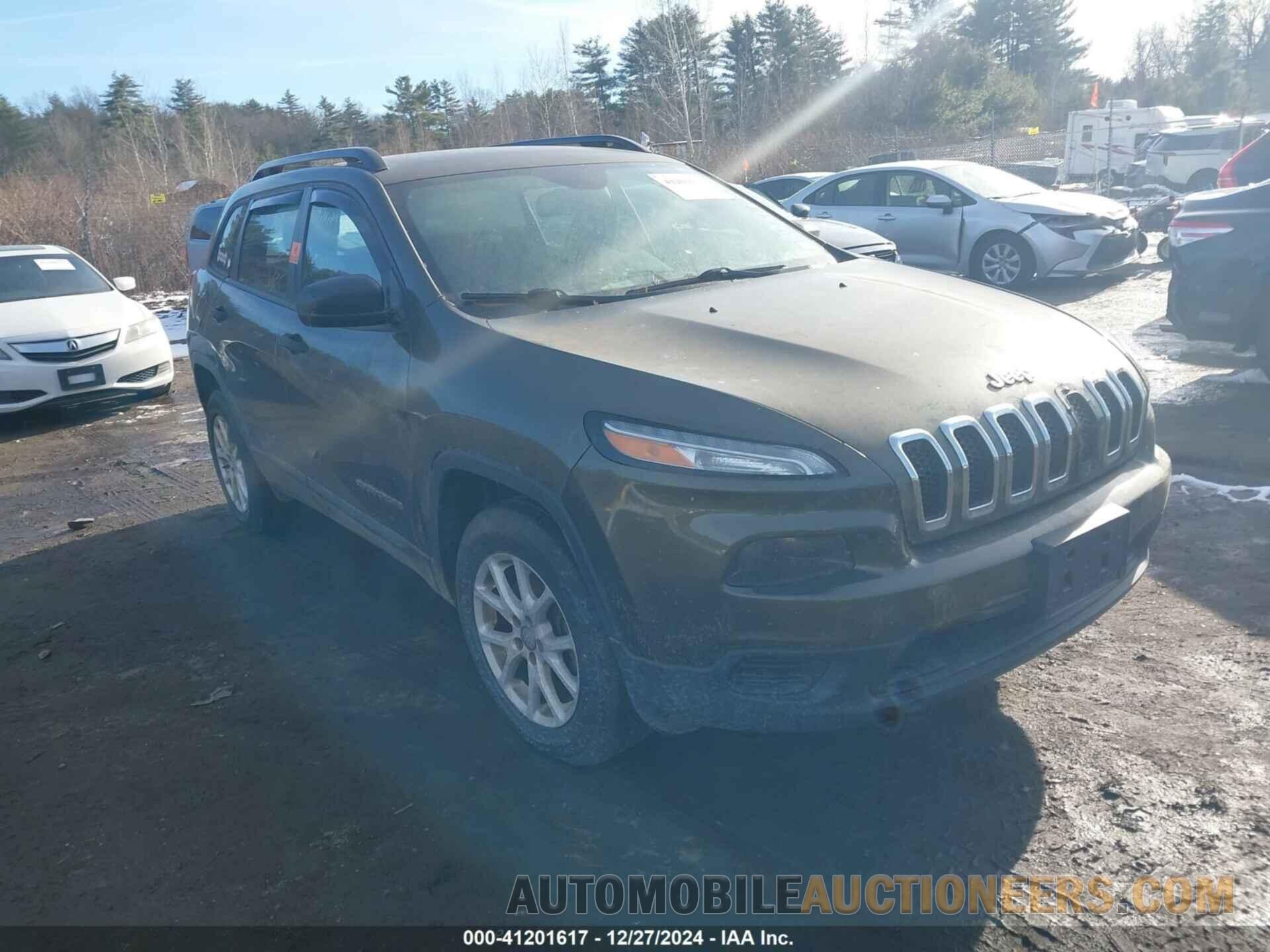 1C4PJMAB6GW110710 JEEP CHEROKEE 2016