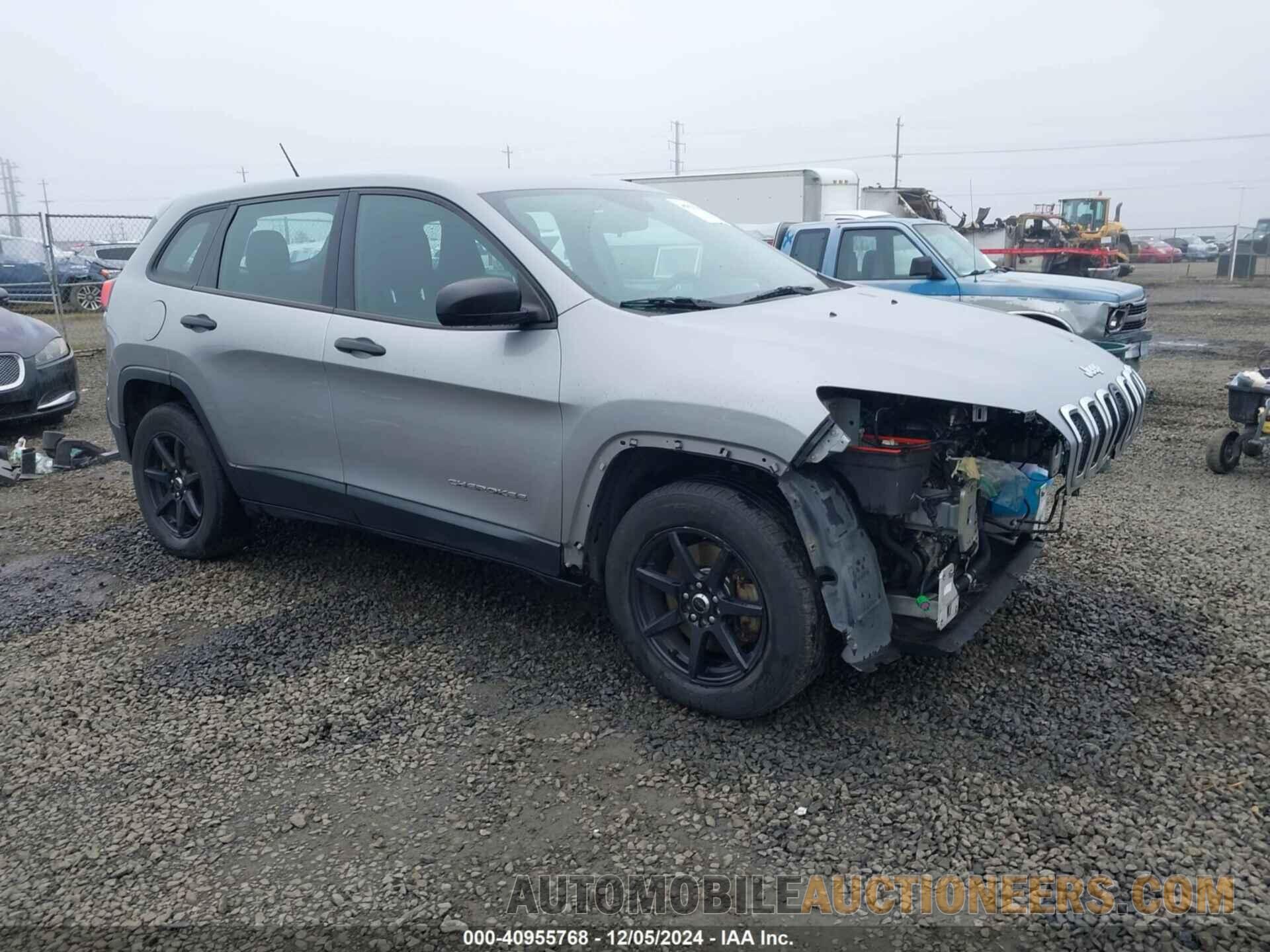 1C4PJMAB6GW202805 JEEP CHEROKEE 2016