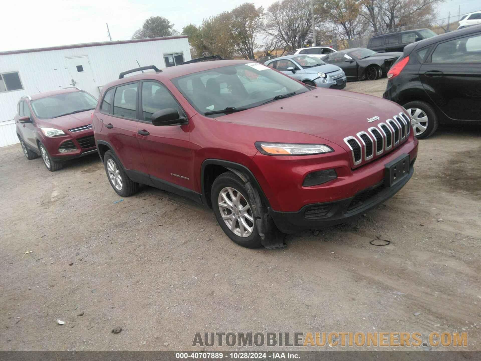 1C4PJMAB7FW570599 JEEP CHEROKEE 2015